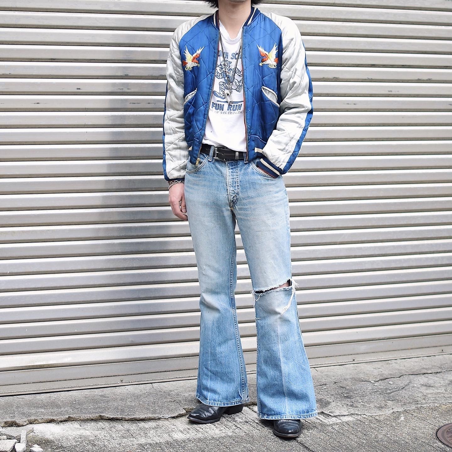 Vintage 70's【Levi's】684 Big Bell Denim Pants の画像 3