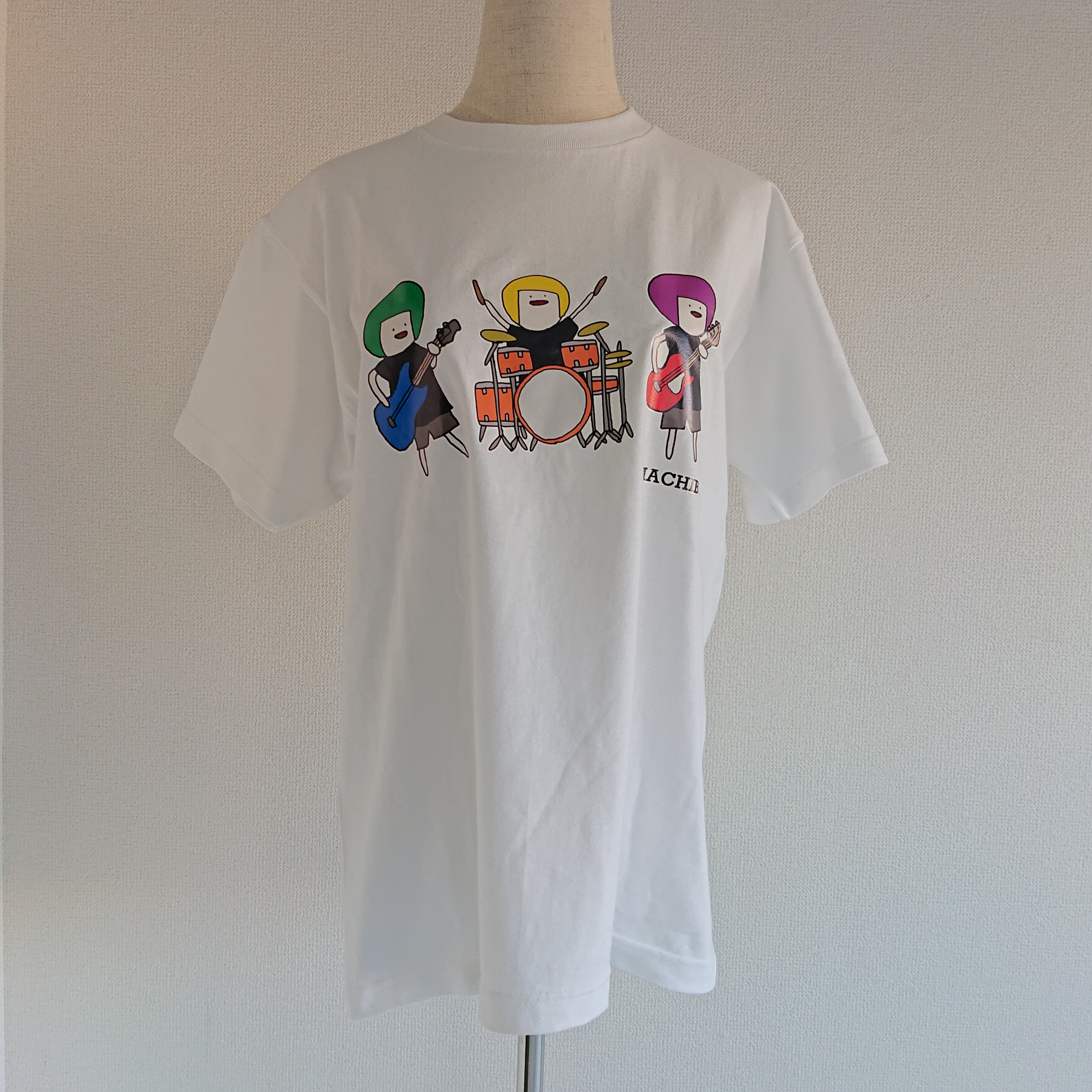 まちぶせ ののやまあきデザインイラストtシャツ 白 Zou Yilu ゾウ まちぶせ ののやまあきデザインイラストtシャツ 白 Zou Yilu ゾウ