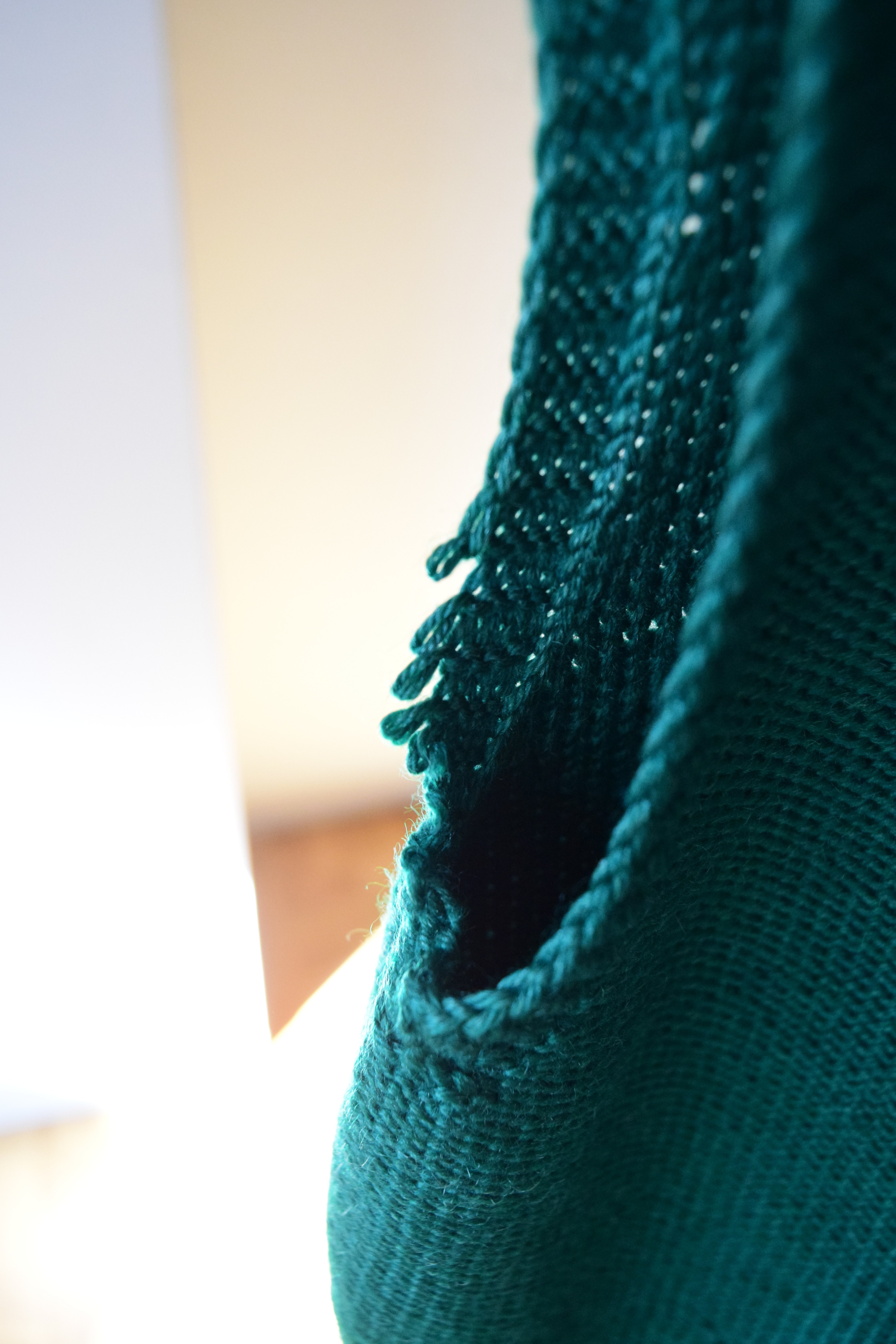 Vintage hand knit vest の画像 6