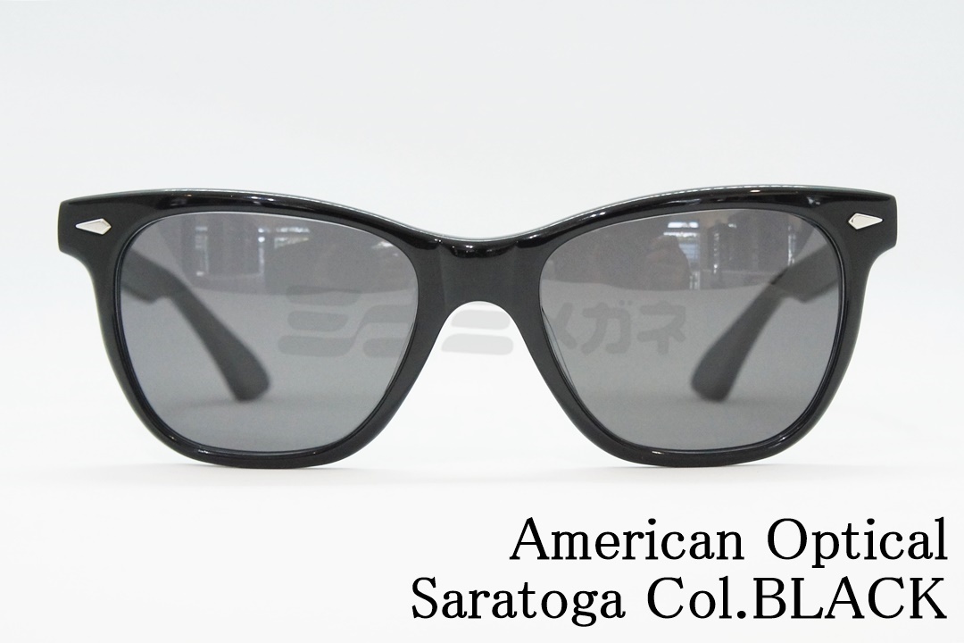 American Optical クリア メガネ Explorer Col.Smoke ウェリントン
