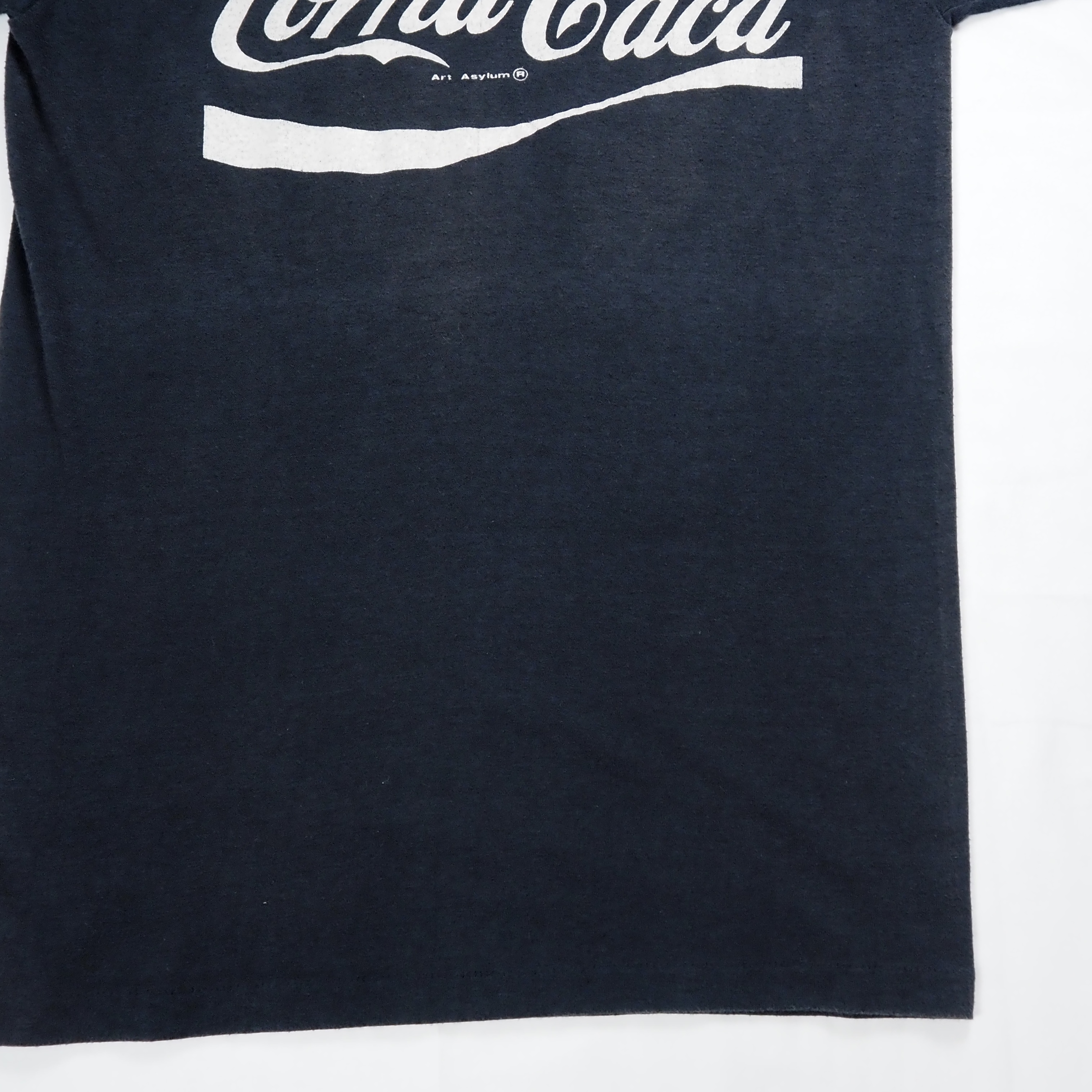 80’s コカコーラパロディ Tシャツ フェードブラック S-Mサイズ程度 の画像 17