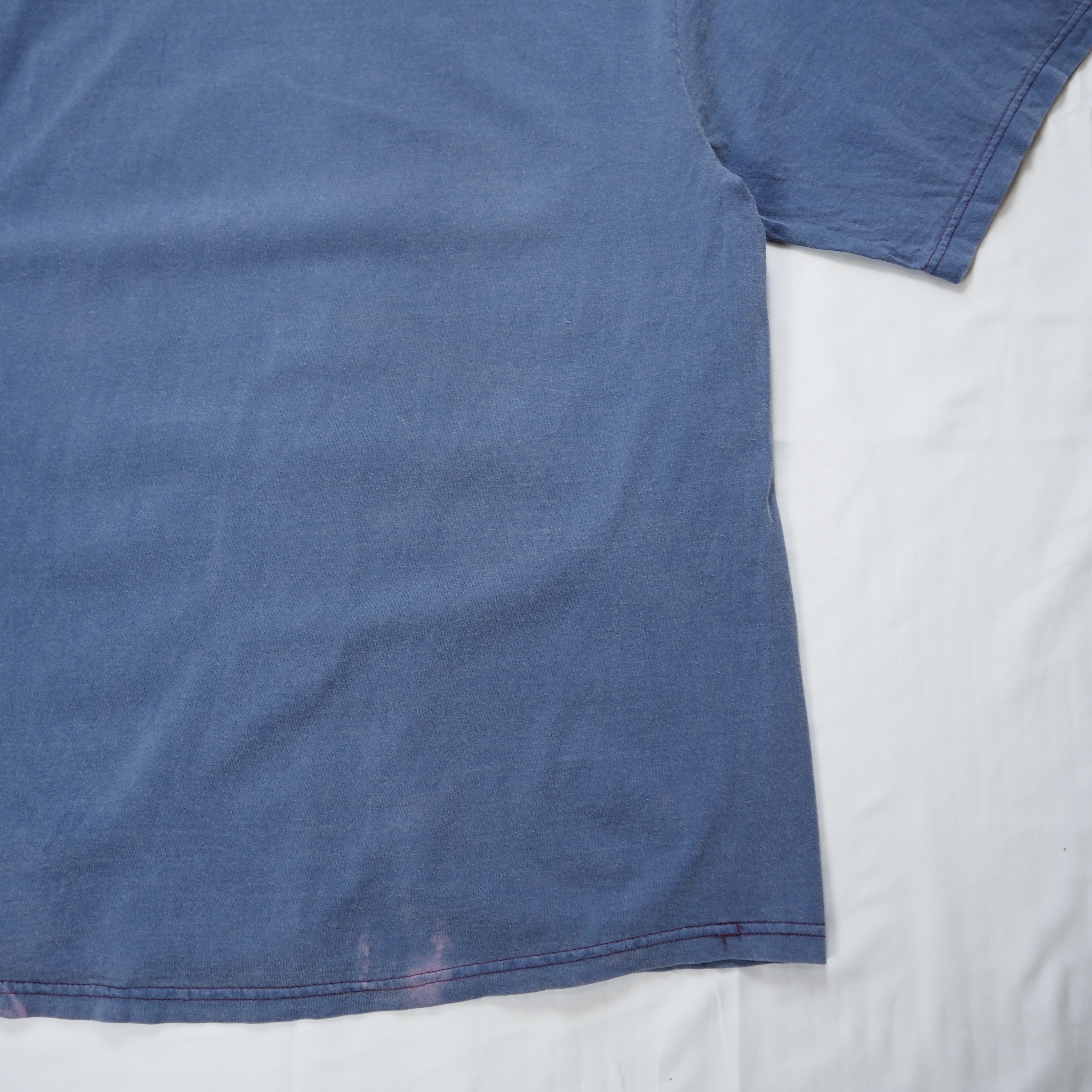 90’s Levi’s ブランクTシャツ ブルー アメリカ製 の画像 15