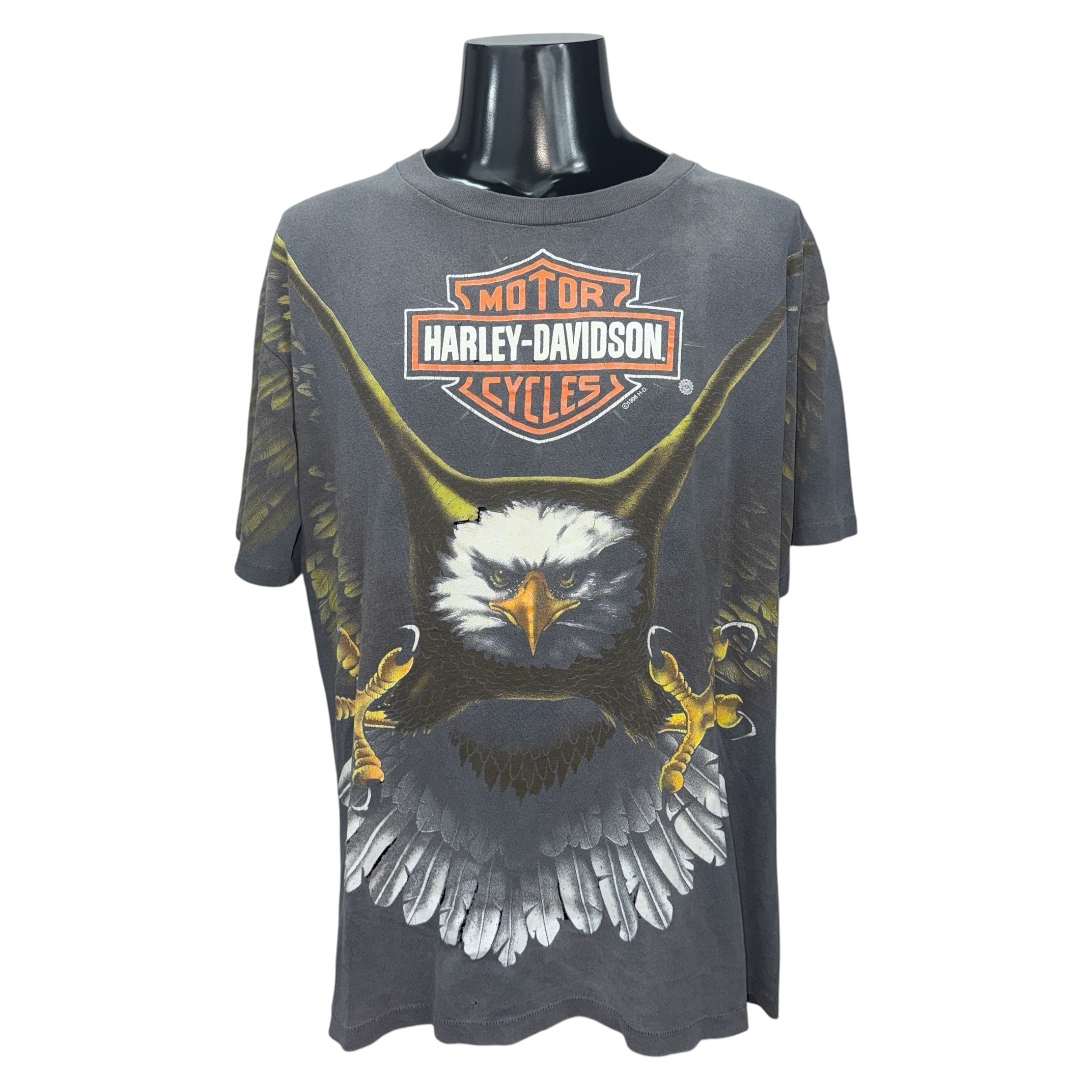 【HARLEY-DAVIDSON】ハーレーダビッドソン “EAGLE EYES” 90’s Vintage Tシャツ