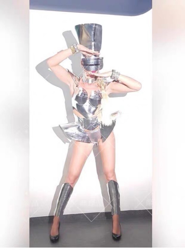 Spaceメタリックgogoダンサーハット ダンサー帽子 ゴーゴー ダンサー衣装 Gogo ダンサー メタリック衣装 Gogodance Hotgirls Spaceメタリックgogoダンサーハット ダンサー帽子 ゴーゴー ダンサー衣装 Gogo ダンサー メタリック衣装 Gogodance Hotgirls