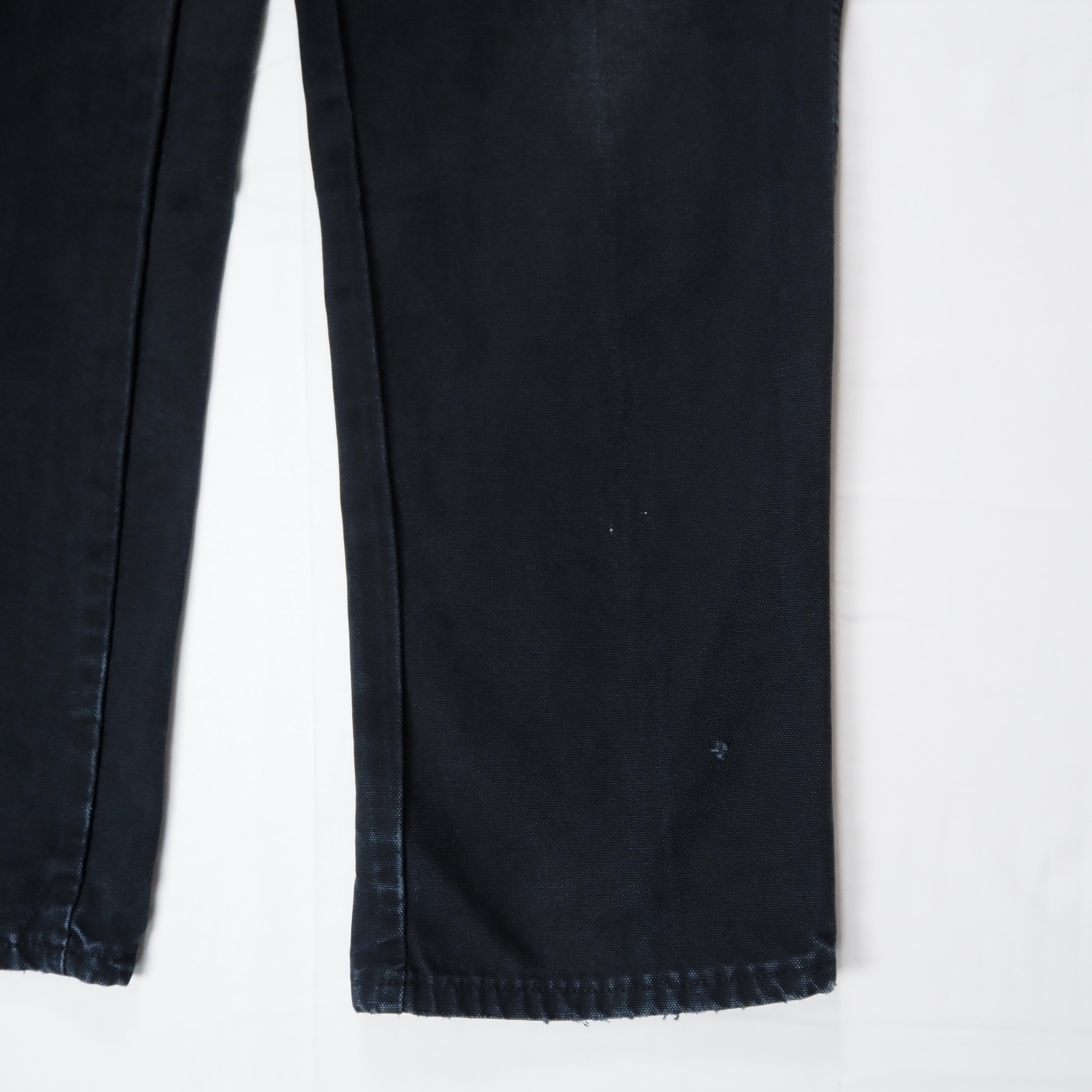 00’s Dickies ダックワークパンツ ブラック 実寸約32×31 の画像 8