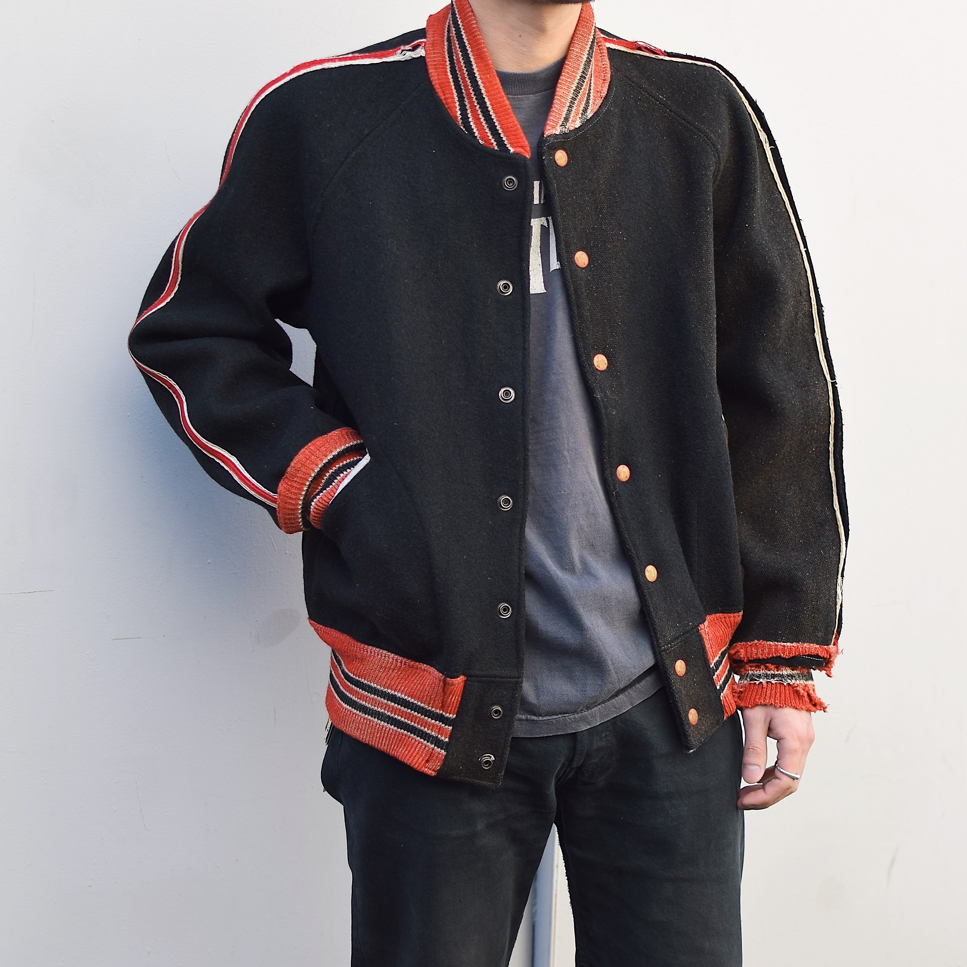 Vintage 50’s【Butwin】Grunge Stadium Jacket の画像 4