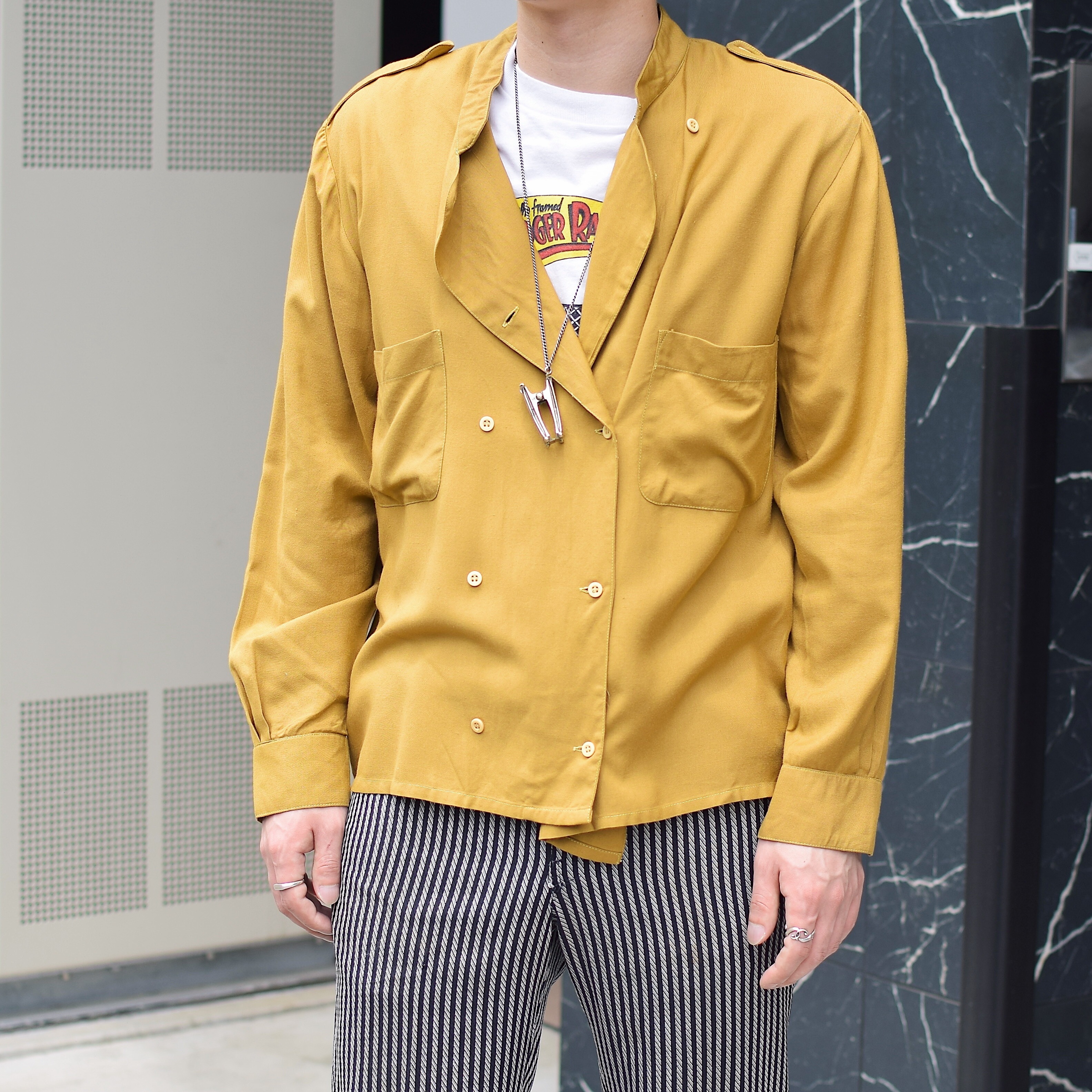 Vintage Design Rayon Shirt の画像 3