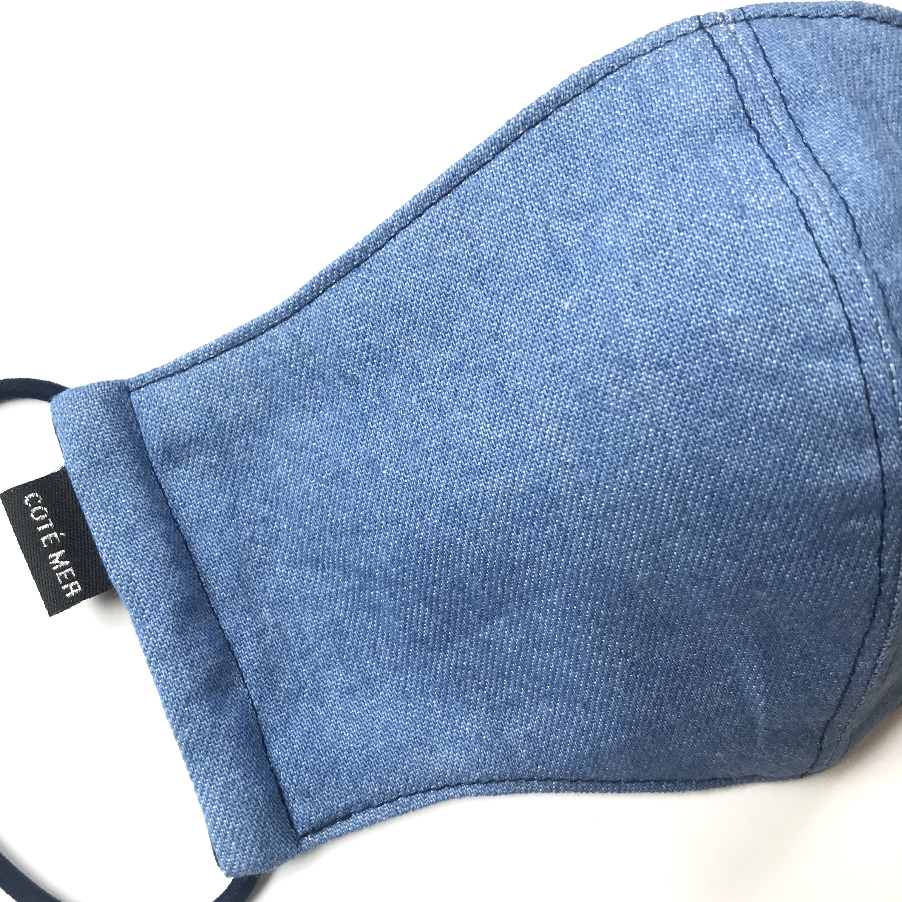 Cotemer 夏用岡山デニムマスク 日本製 Denim Mask ブルー S Dm04 Cotemer コートメール Designer S Maskの通販サイト