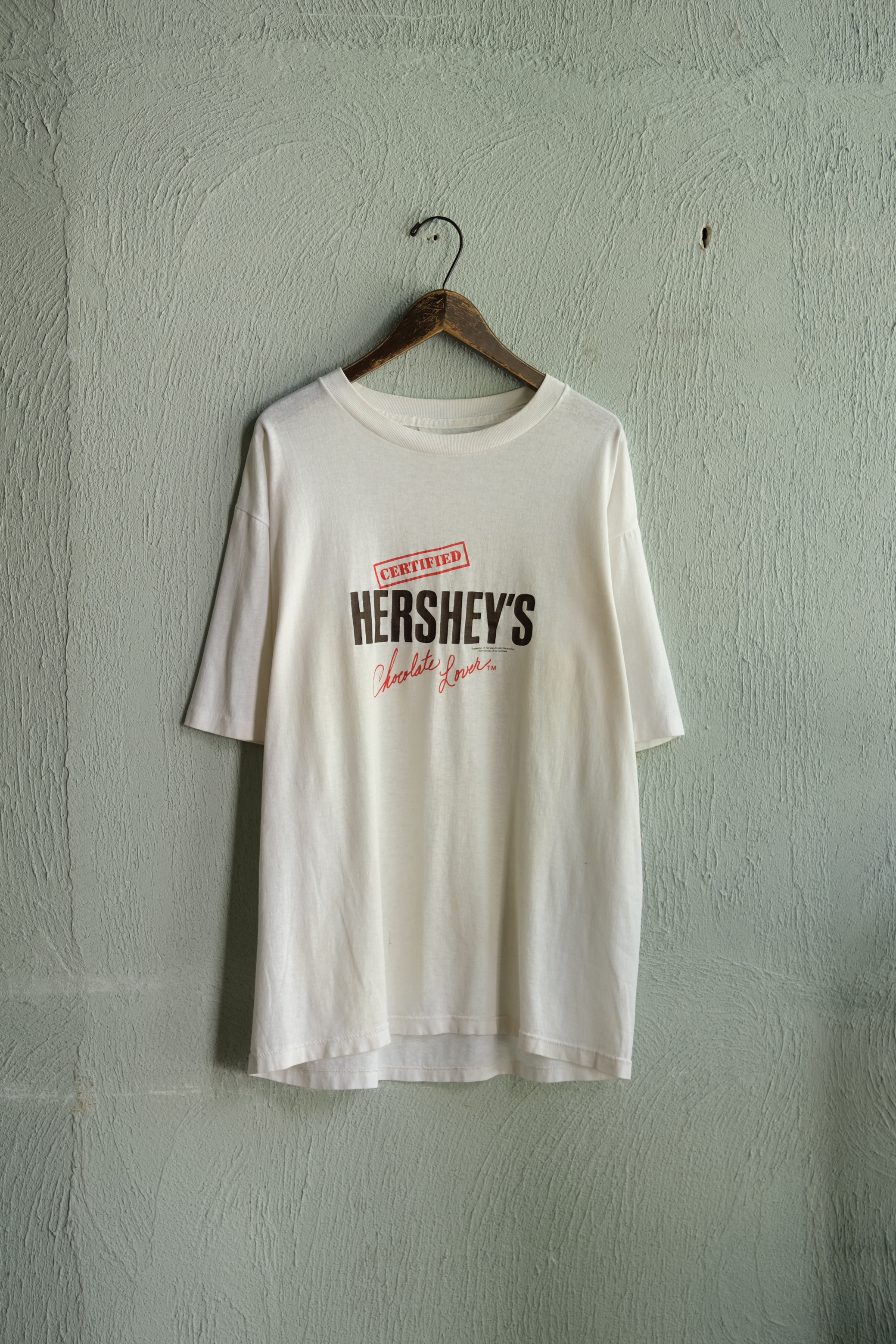 Utah/90's "HERSHEY'S” print tee shirt