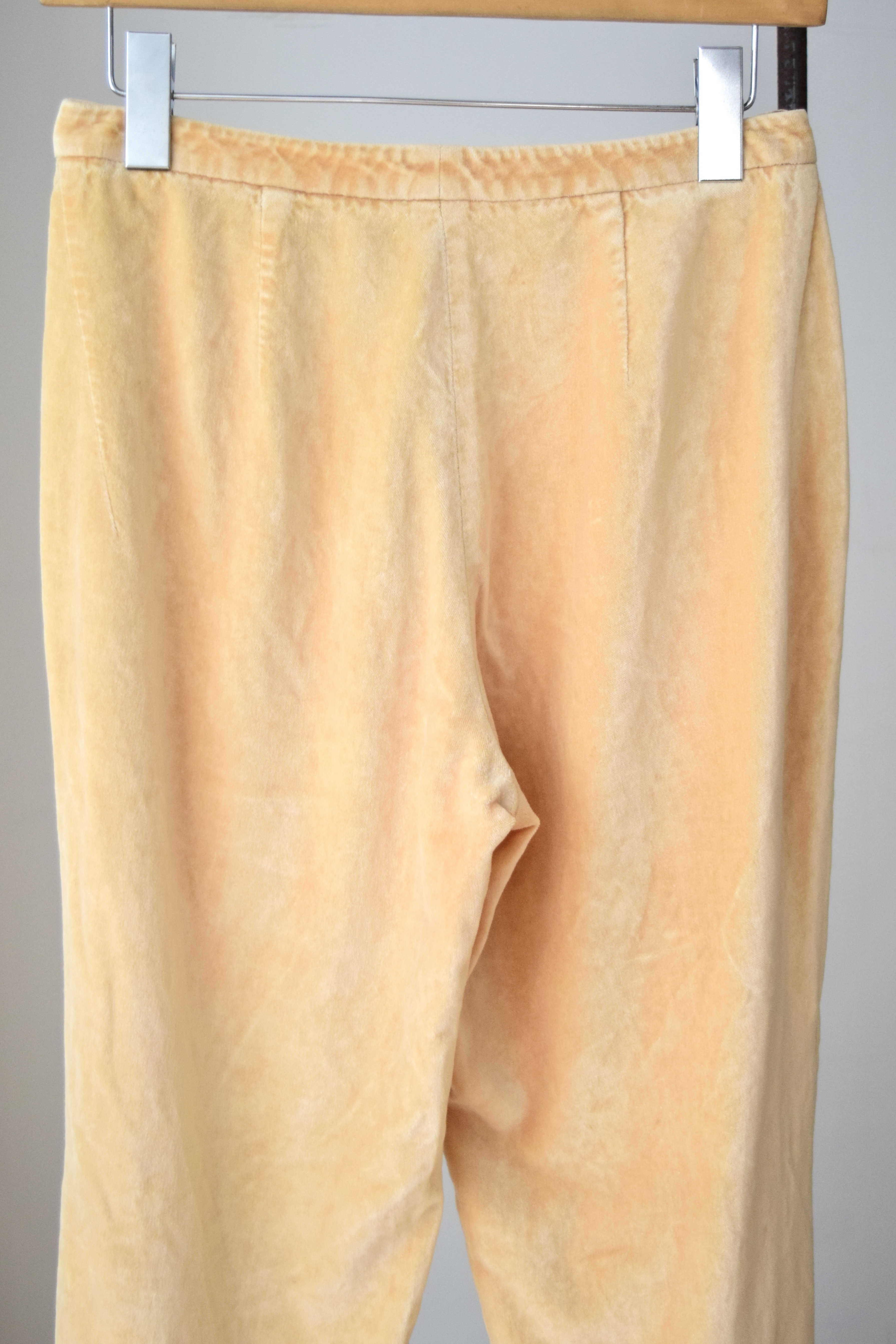 Velour flared pants の画像 8