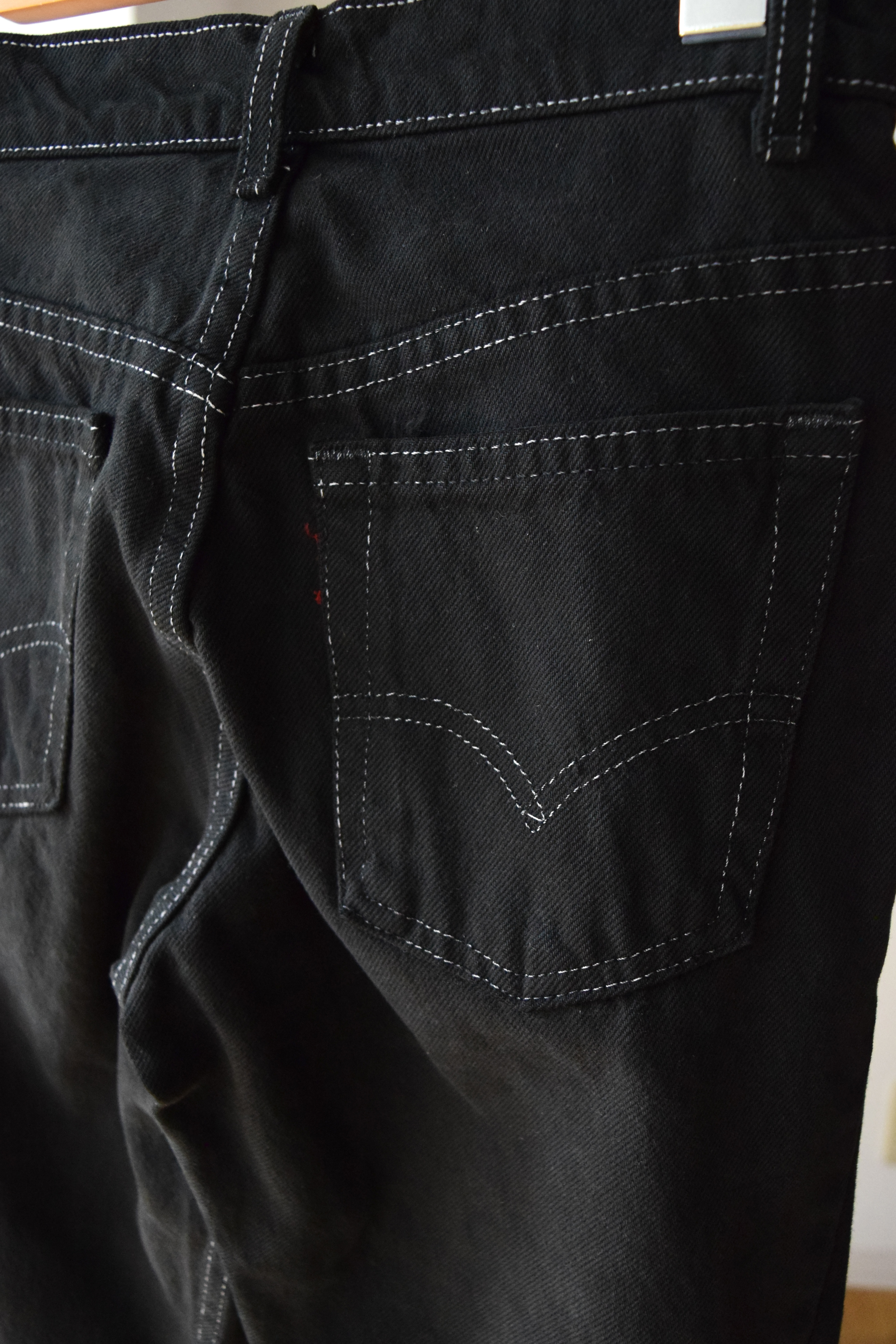 Levi’s 517 black denim pants の画像 7