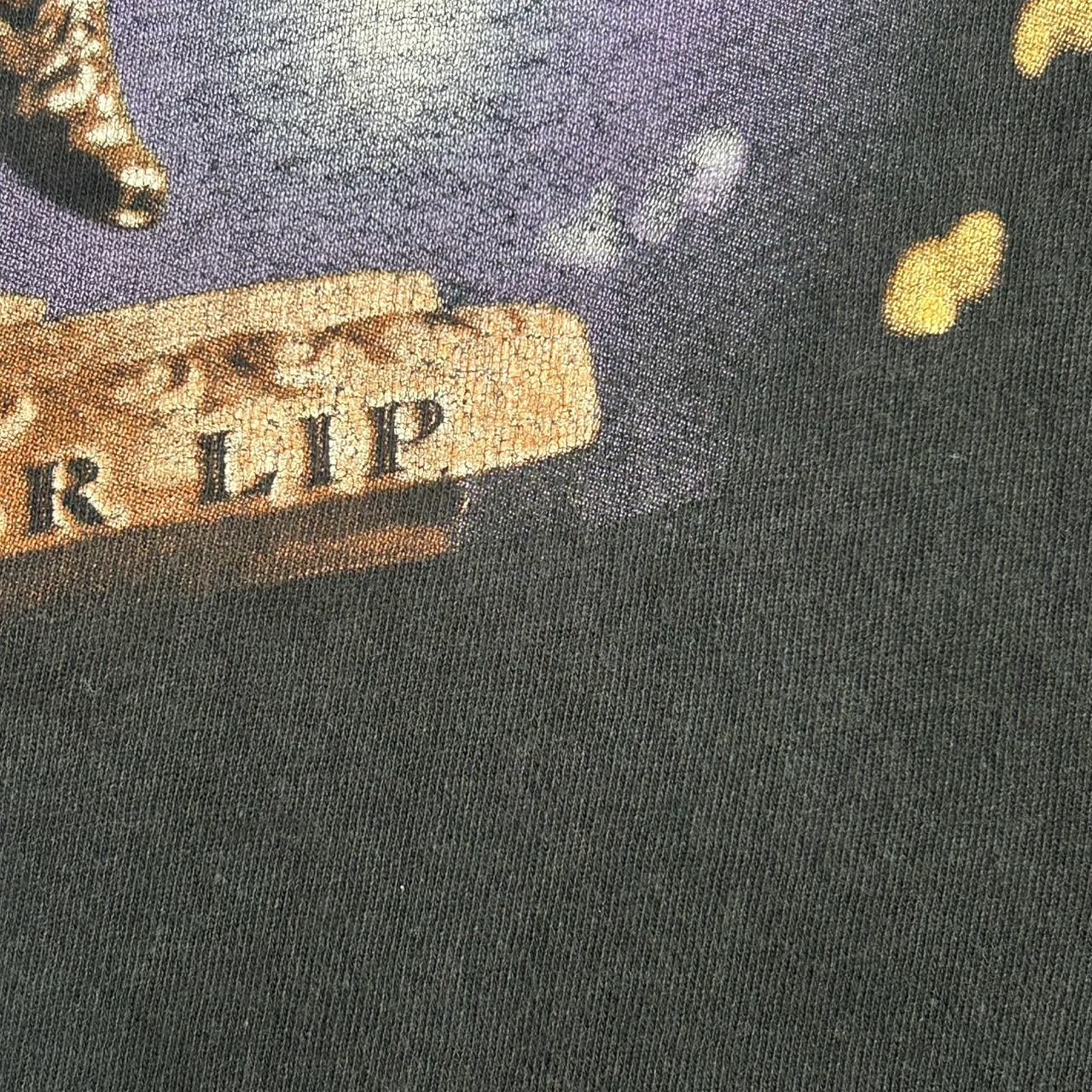00s AC/DC “Stiff Upper Lip” ツアー Tシャツ ロック バンドT フェード ブラック XL の画像 5