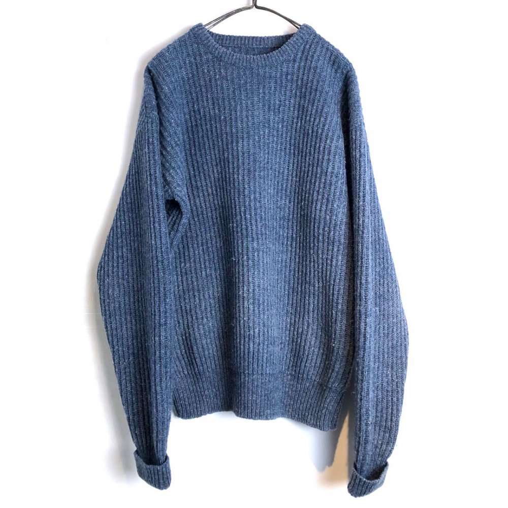 Vintage Crewneck Rib Knit Sweater [1990s-] Vintage Crewneck Rib Knit Sweater