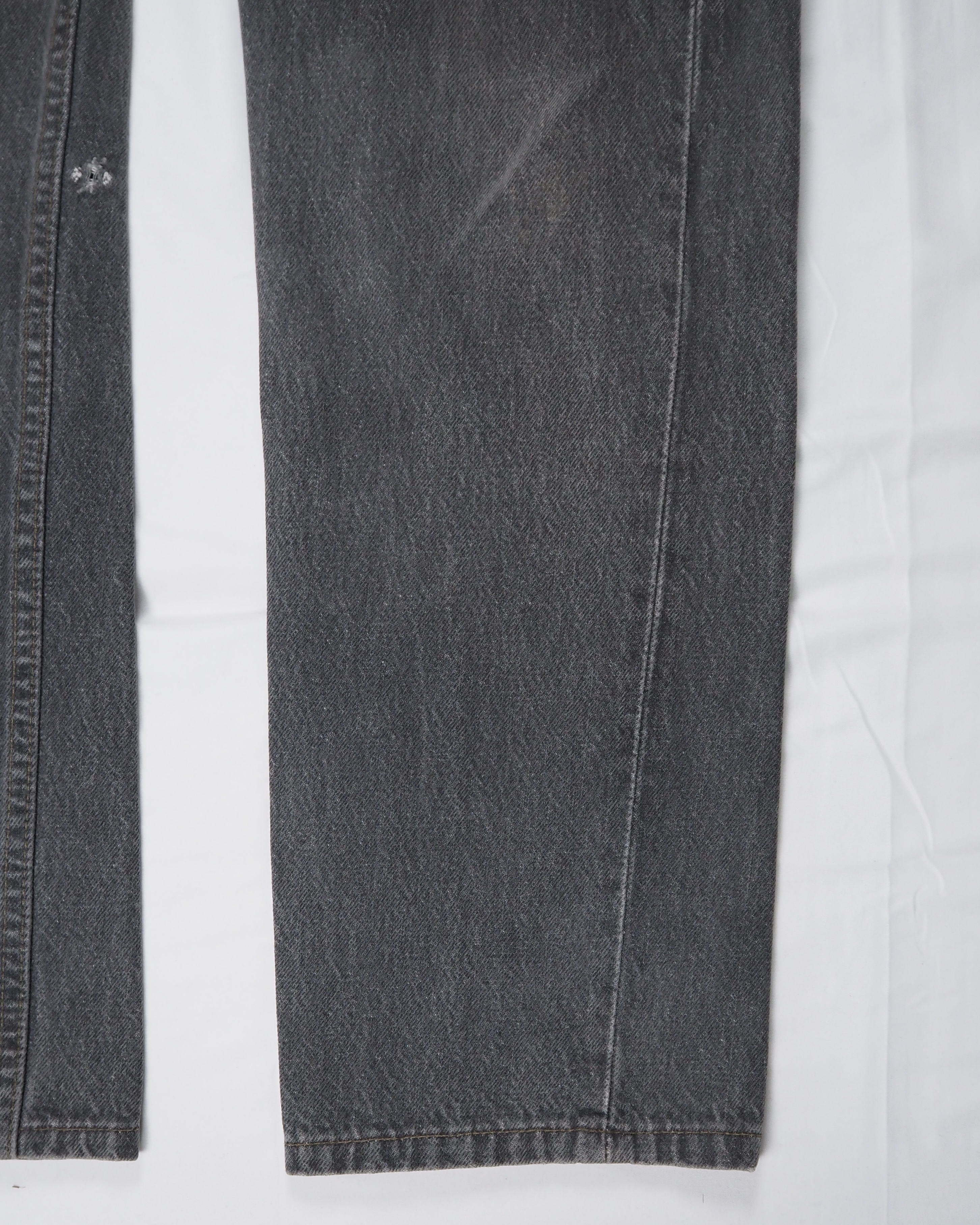 90’s Levi’s 501 先染めブラックデニム 31×30 の画像 8