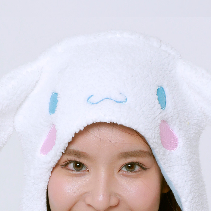 サンリオ シナモロール 被り物 かぶりもの 被りもの キャラクター グッズ かわいい 可愛い シナモン 耳 大人用 なりきり アニメ メンズ レディース 男女兼用 ヘッド 帽子 頭 コスプレ コス コスチューム ハロウィン衣装 仮装 文化祭 忘年会 運動会 安い 面白い S Sz 6h753