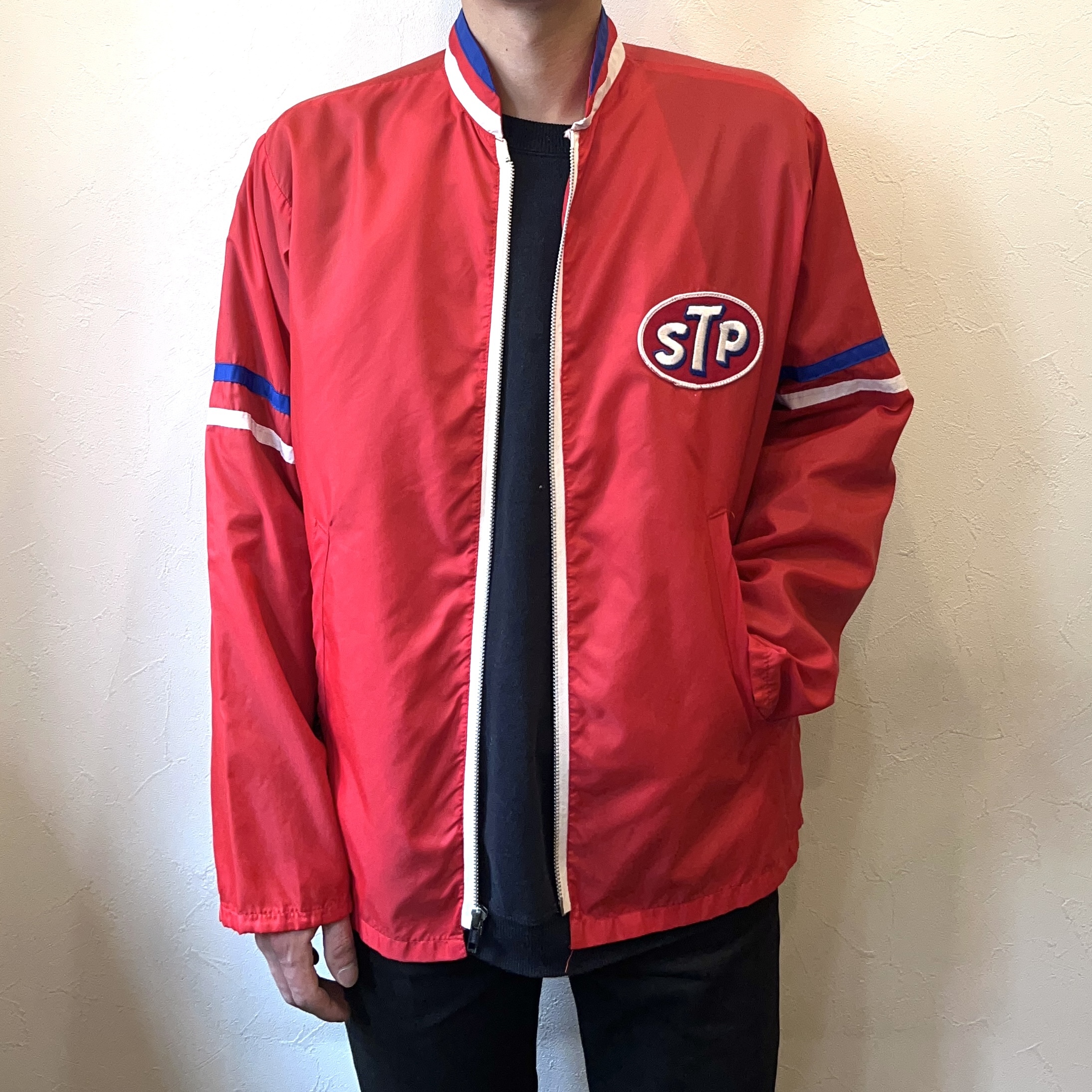 Vintage 70's【Pennee Frock】"STP" Nylon Lacing Jacket の画像 3