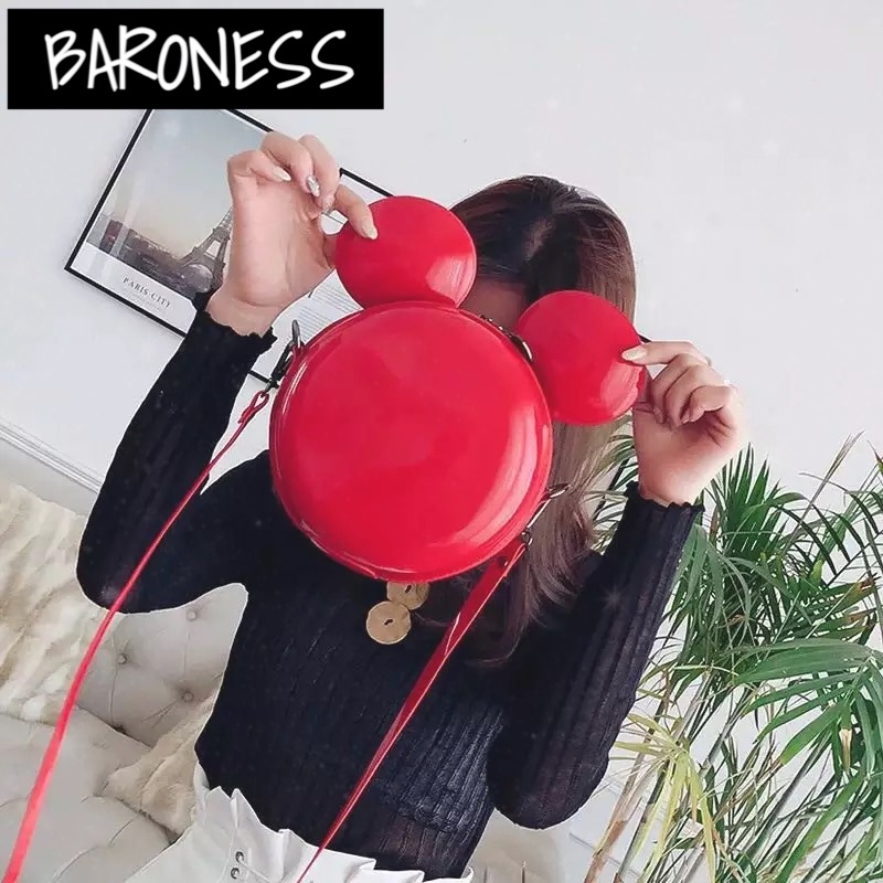 送料無料 2色 ショルダーバッグ バッグ カバン 鞄 ディズニー 海外 春 夏 秋 冬 レッド ブラック Baroness 送料無料 2色 ショルダーバッグ バッグ カバン 鞄 ディズニー 海外 春 夏 秋 冬 レッド ブラック Baroness