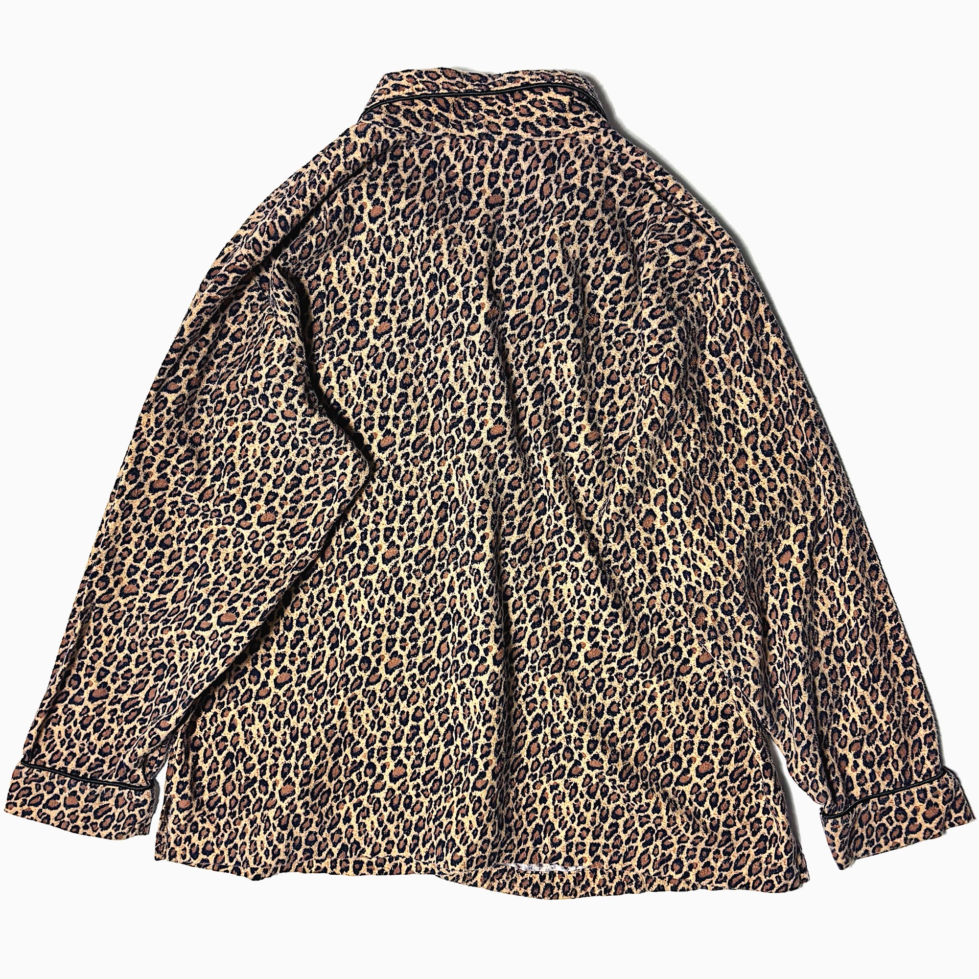 Vintage 80〜90's Leopard Pajama Shirt の画像 2
