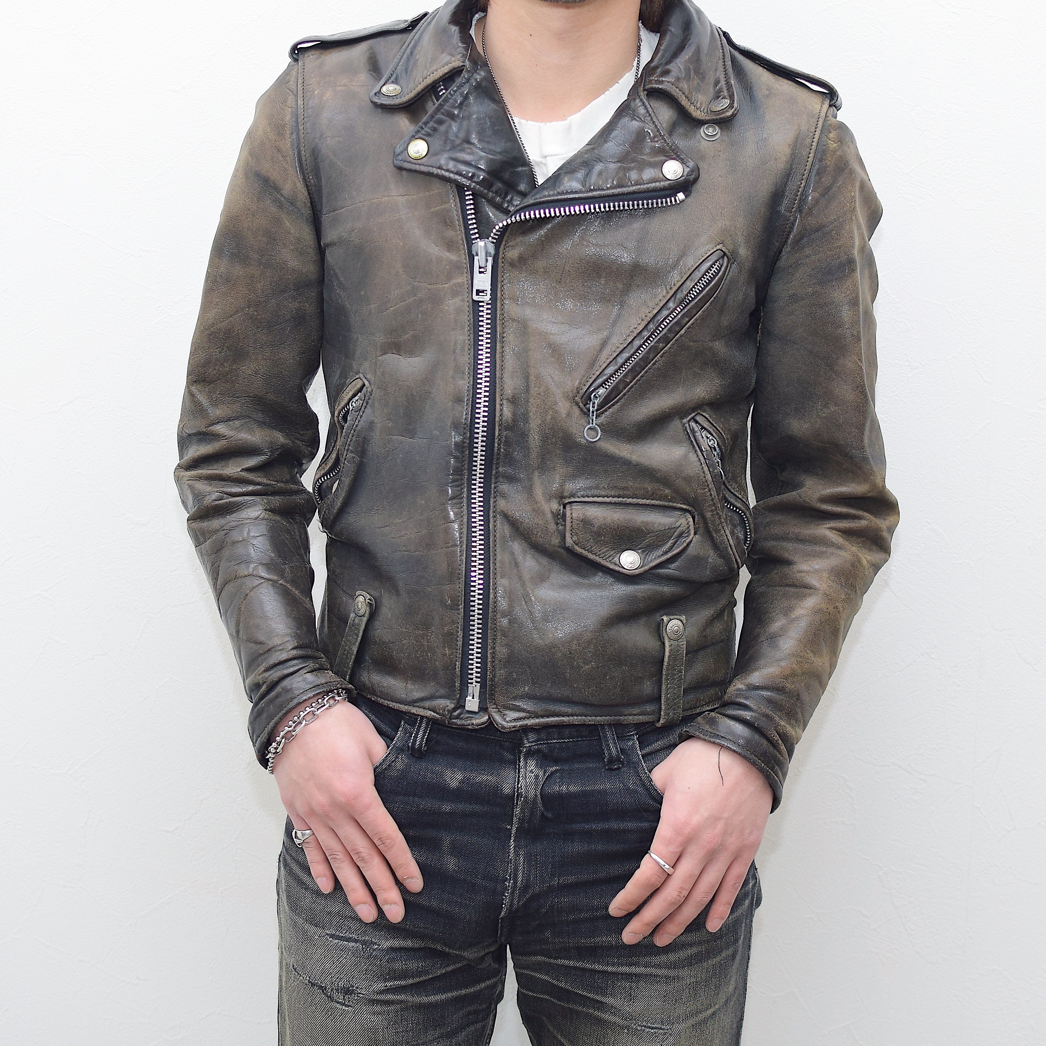 Vintage 70's【Schott】Double Riders Jacket の画像 3