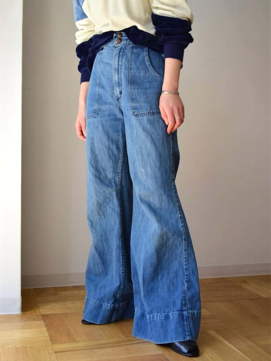Wrangler flare denim pants