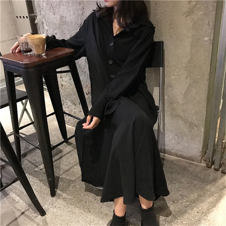 黒ワンピ ワンピース 秋 ワンピース 長袖 ワンピース 秋冬 長袖ワンピース レディース 長袖ワンピース ロング 長袖ワンピース 着痩せ ロング 長袖 デート シャツワンピ 上品 ワンピース きれいめ ロング お呼ばれ フレア 代 30代 シンプル 普段着 大きなサイズ 3xl 4xl