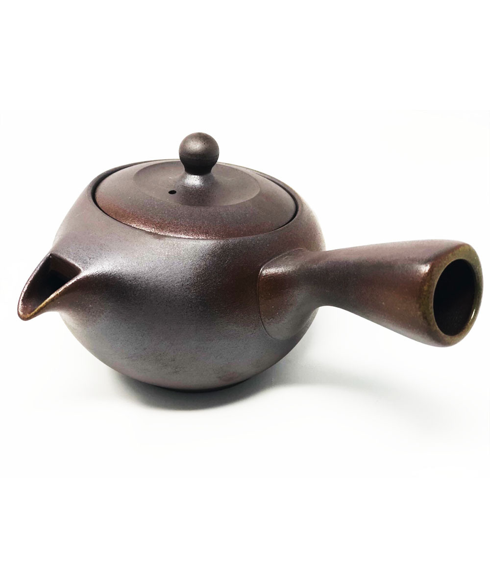 たっぷり大容量 注ぎにこだわった丸急須 常滑焼 液だれしにくい 深蒸し可 日本製 きつさこ きつさこ