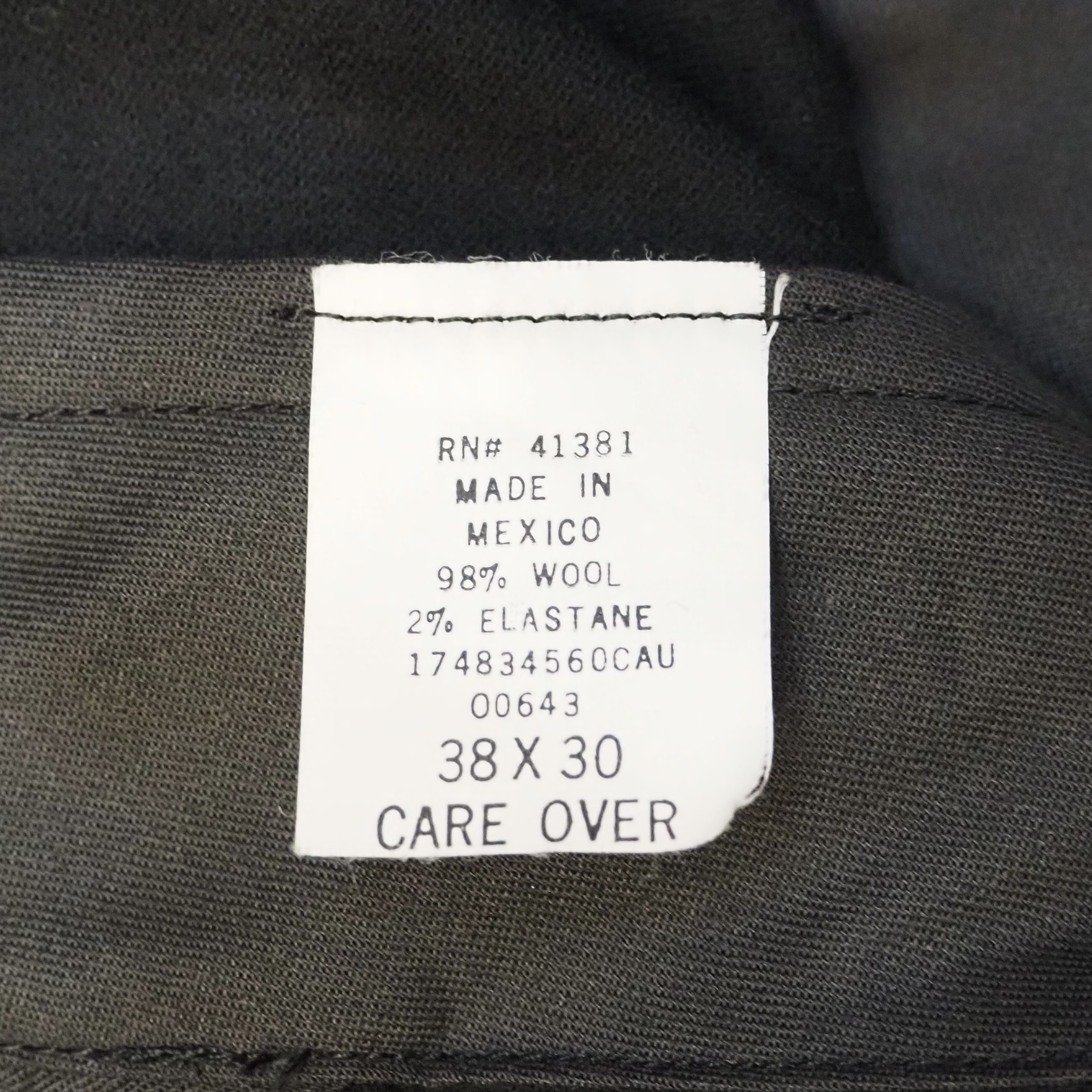 90’s Ralph Lauren Wool Slacks “Black” の画像 8