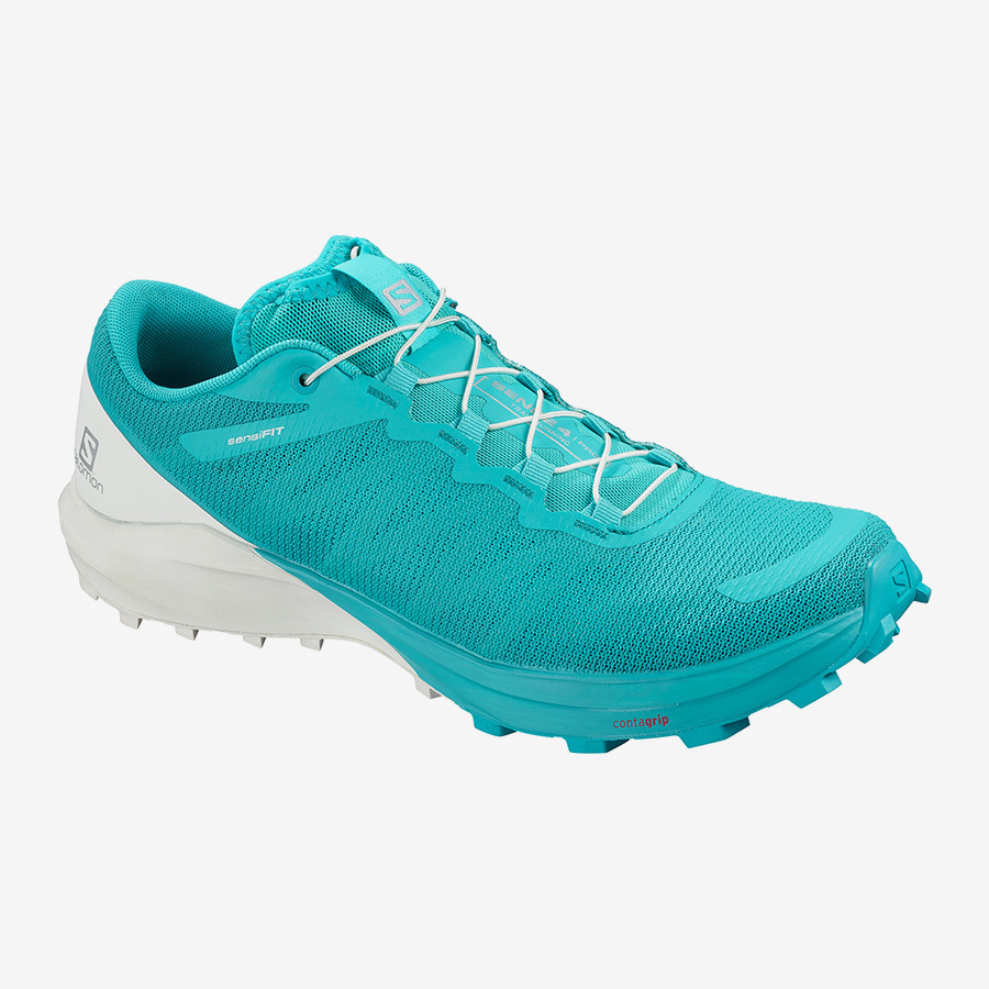 送料無料 特典あり ジェル４本プレゼント Salomon ssモデル女性用 Sense 4 W Pro カラー Bluebird White Icy Morn 登山用品 スキーのお店 マンゾクスポーツ