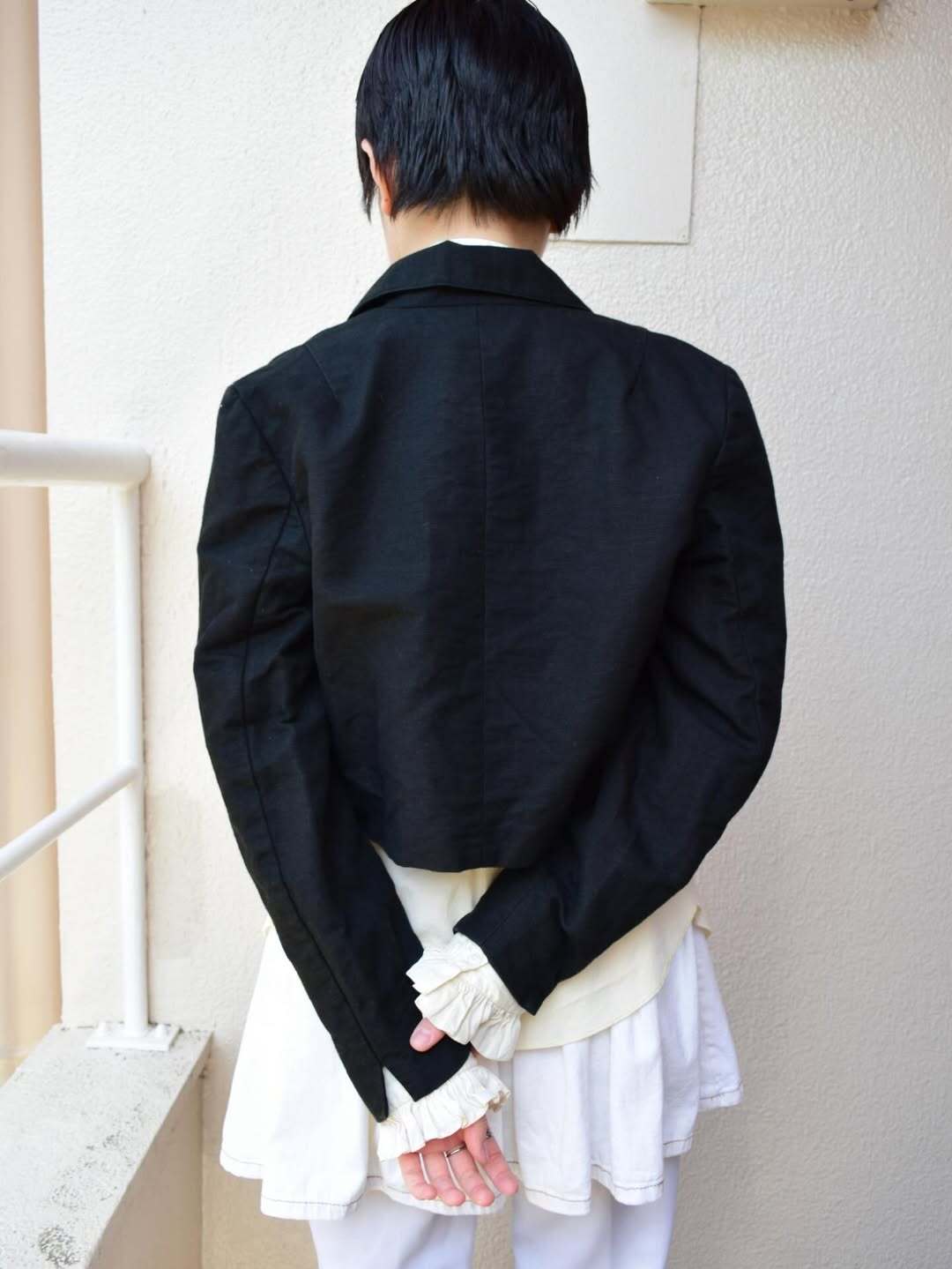 Linen short jacket の画像 4