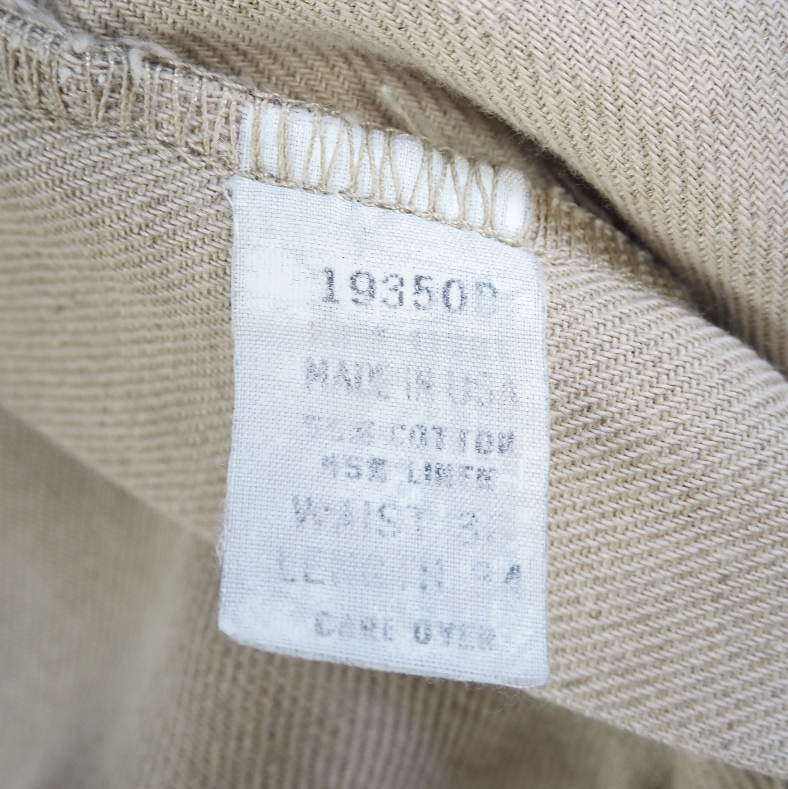 90’s Ralph Lauren リネンスラックス アメリカ製  約35×28 の画像 5