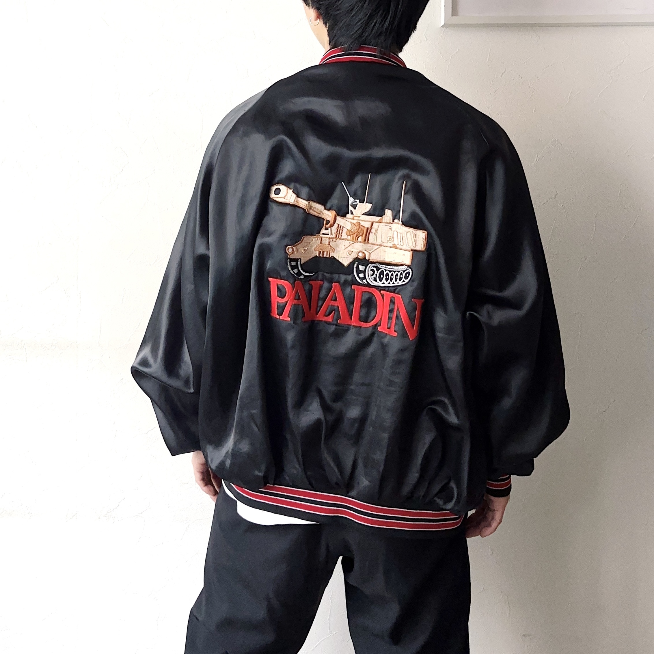 Vintage 90's【Dunbrooke】"PALADIN" Satin Jacket の画像 3