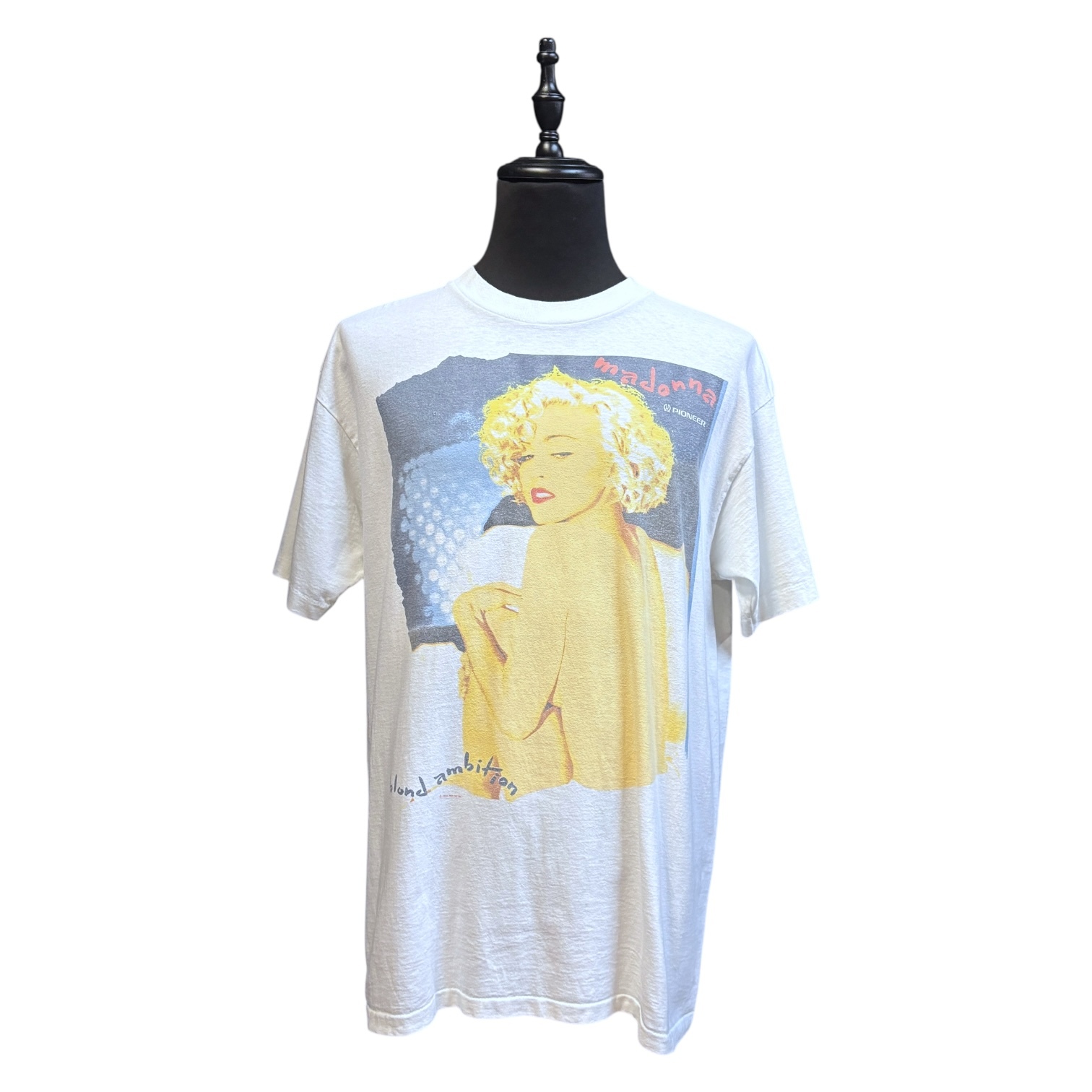 【MADONNA】マドンナ “BLOND AMBITION Tour” ヴィンテージTシャツ（ホワイト）90’s XL