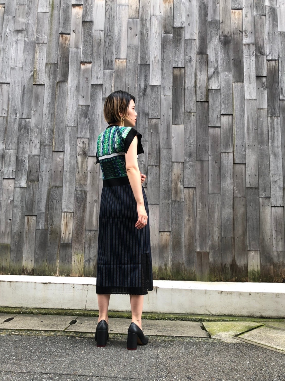aw Mame Kurogouchi マメクロゴウチ Lace Up Knit Dress Trentのオンラインショップ 福岡市のセレクトショップ