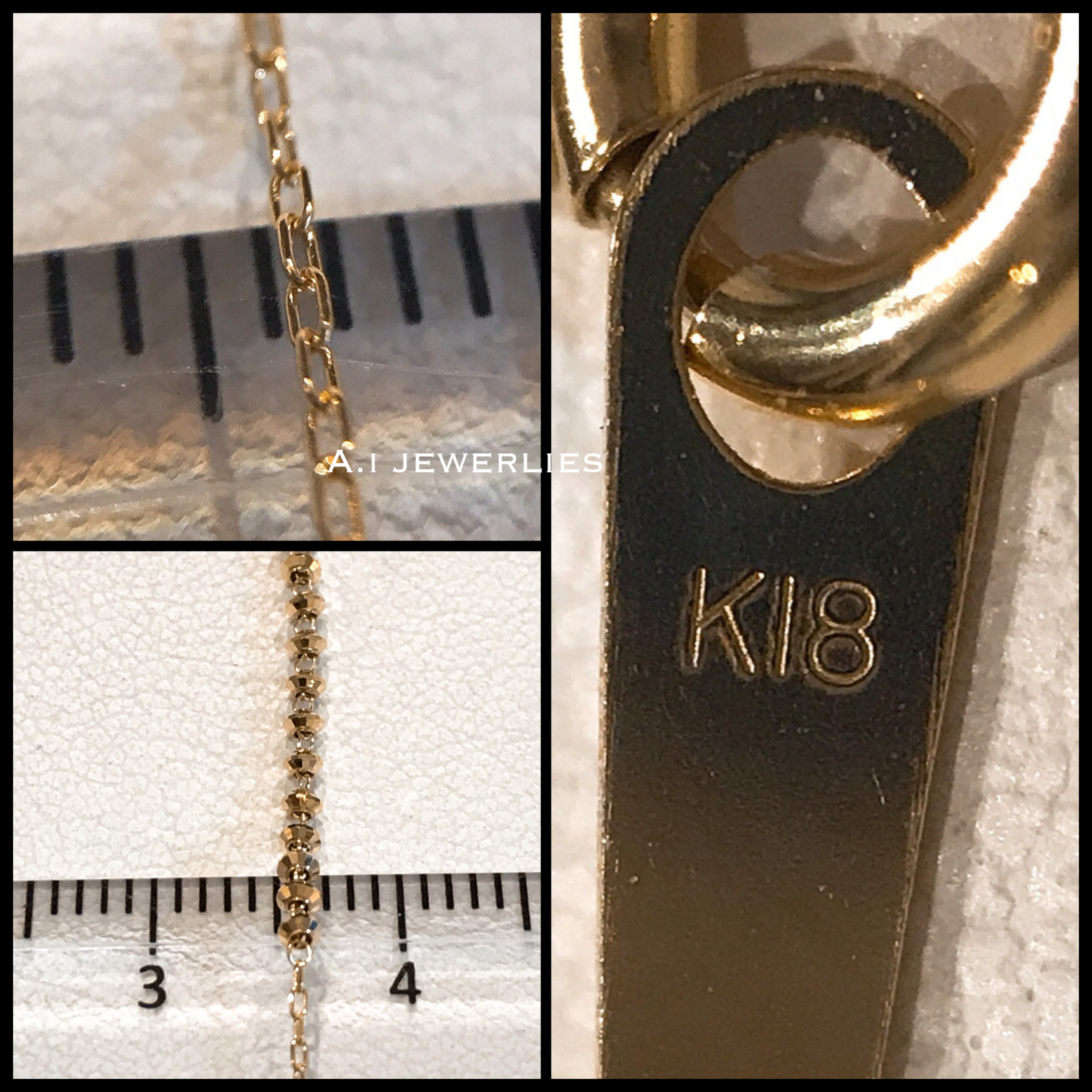 ネックレス 18金 定番 80センチ ロング ネックレスチェーン シャイニー レディース K18 Long Necklace 80cm With Cut Ball Shiny A I Jewelries エイアイジュエリーズ ネックレス 18金 定番 80センチ ロング ネックレスチェーン シャイニー レディース K18 Long Necklace 80cm With Cut Ball Shiny A I Jewelries エイアイジュエリーズ