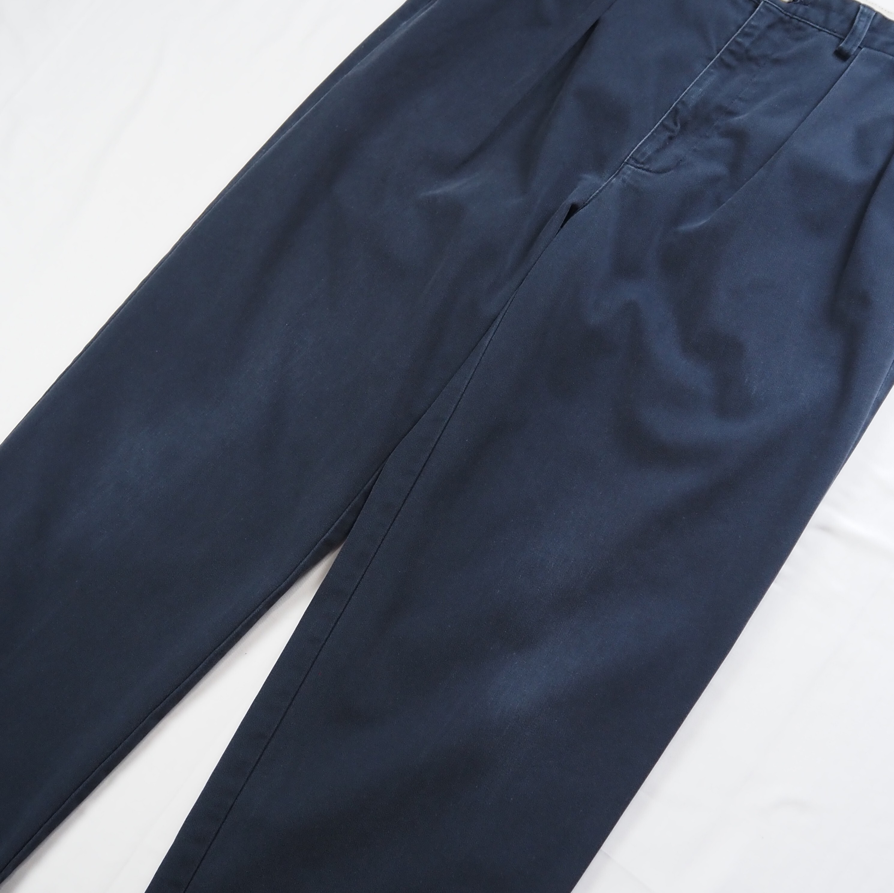 90’s Ralph Lauren ポロチノ 32 ネイビー の画像 8