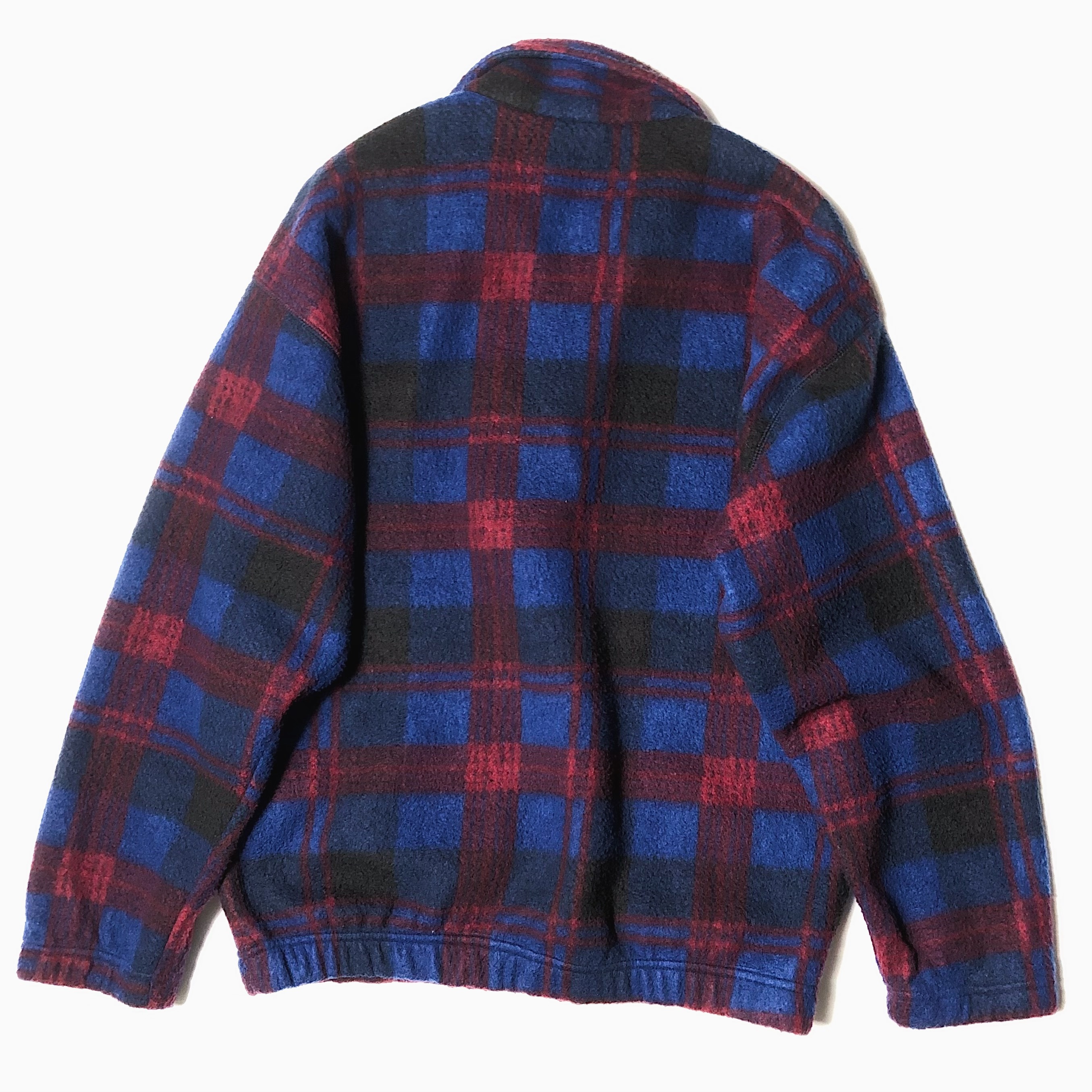 Vintage 90's【JERZEES】Half Zip Fleece Jacket の画像 2