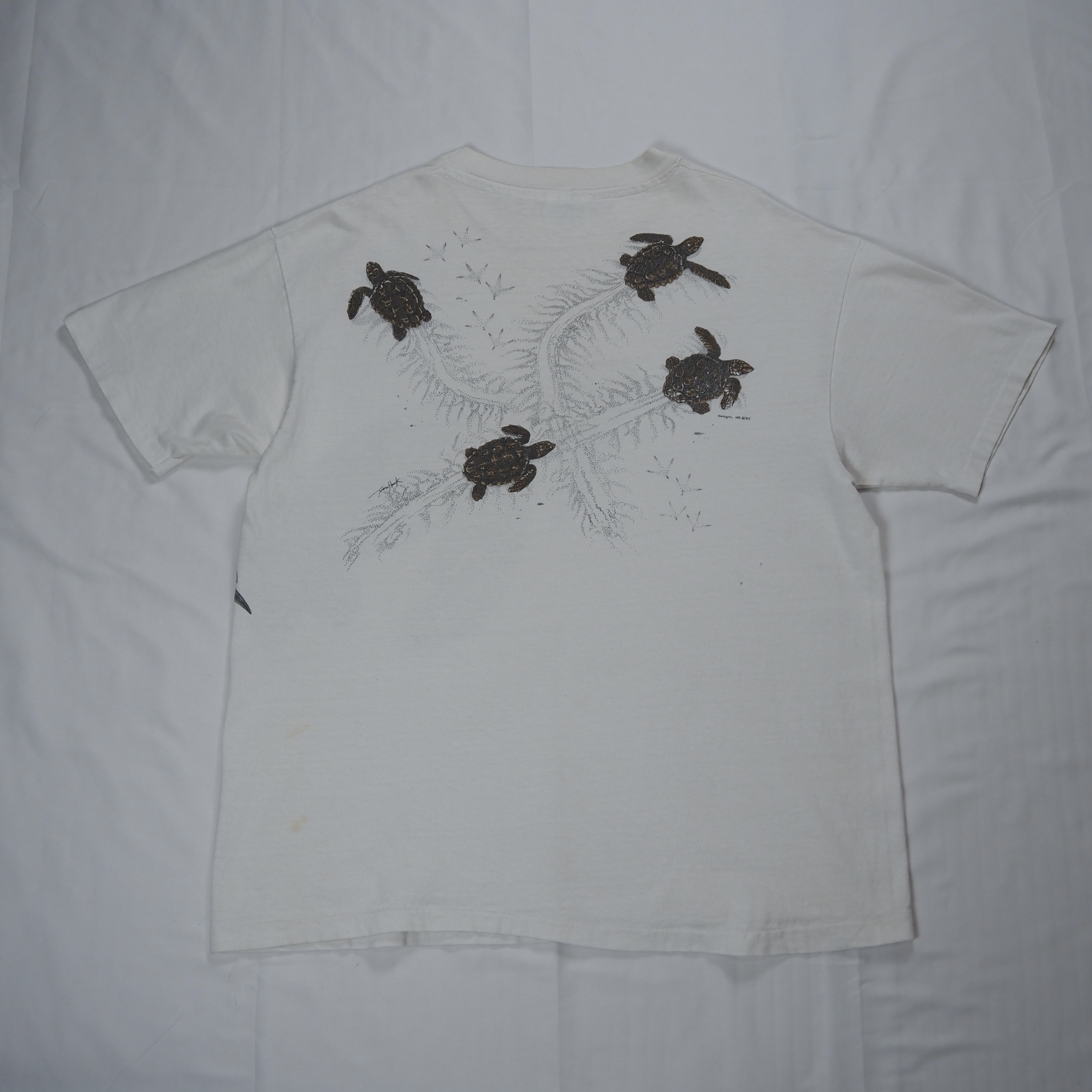 80’s Hanes カメTシャツ XL の画像 13