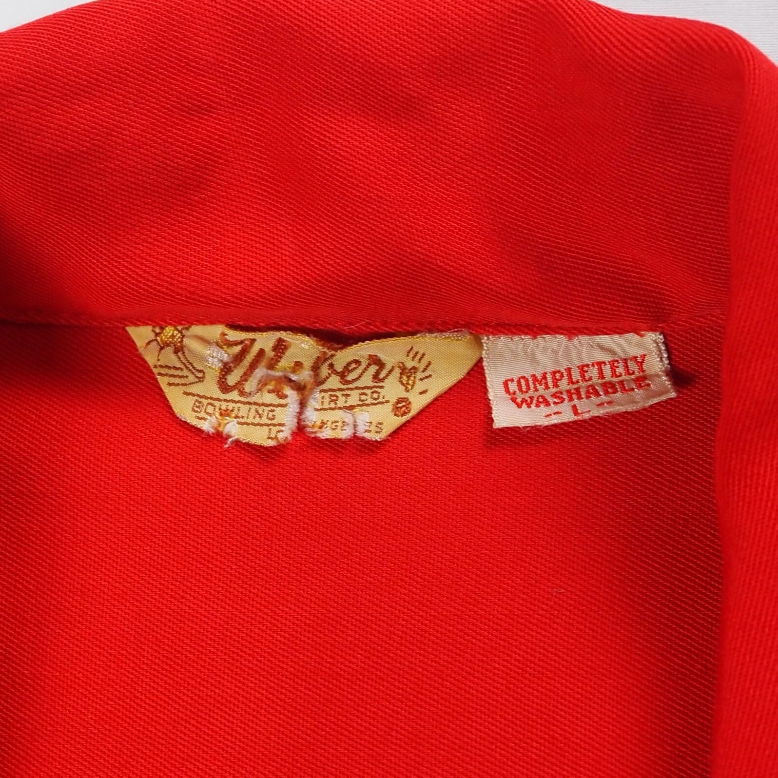 【9/19(土) 入荷商品】50's レーヨンシャツ チェーンステッチ の画像 9