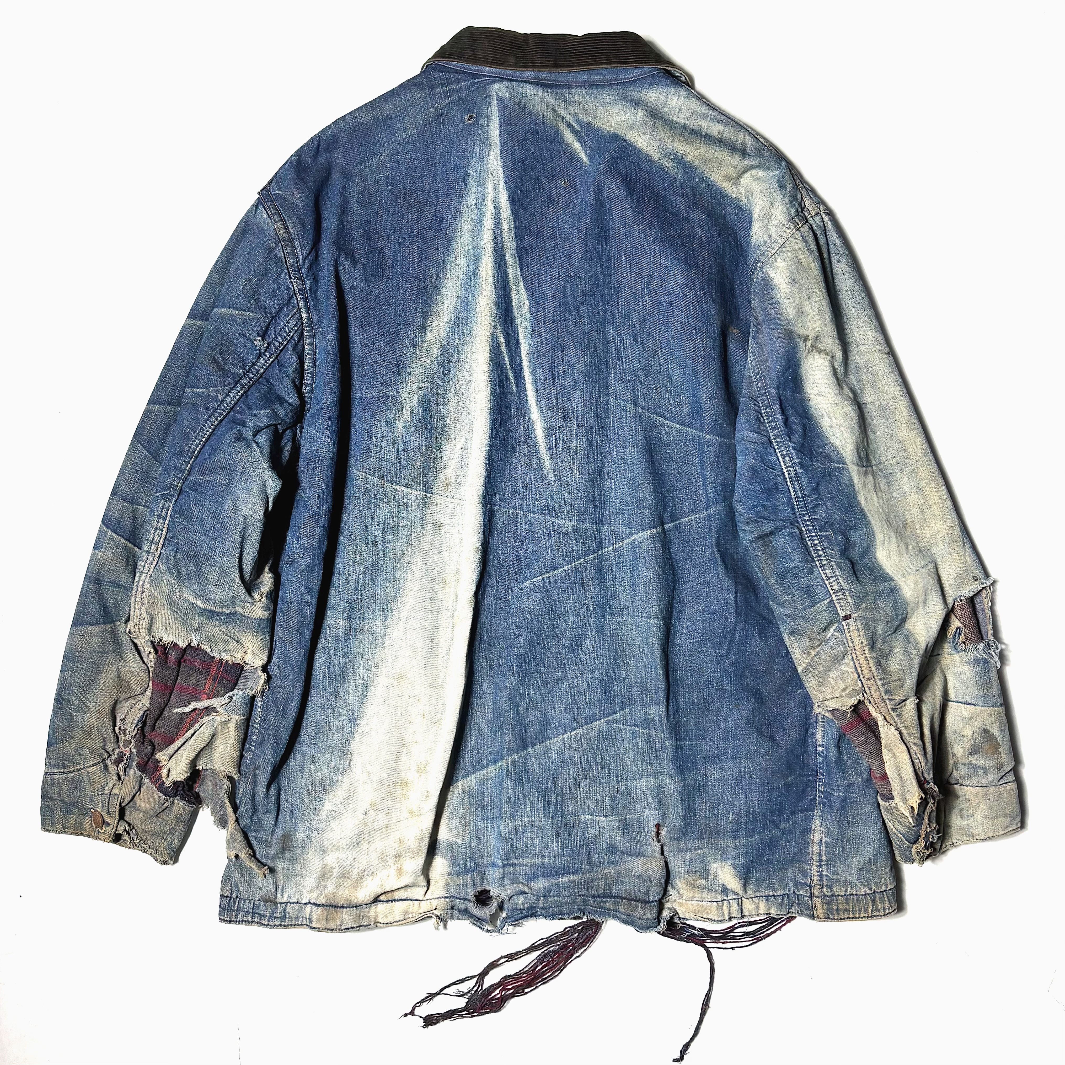 Vintage 60's Grunge Denim Jacket の画像 2