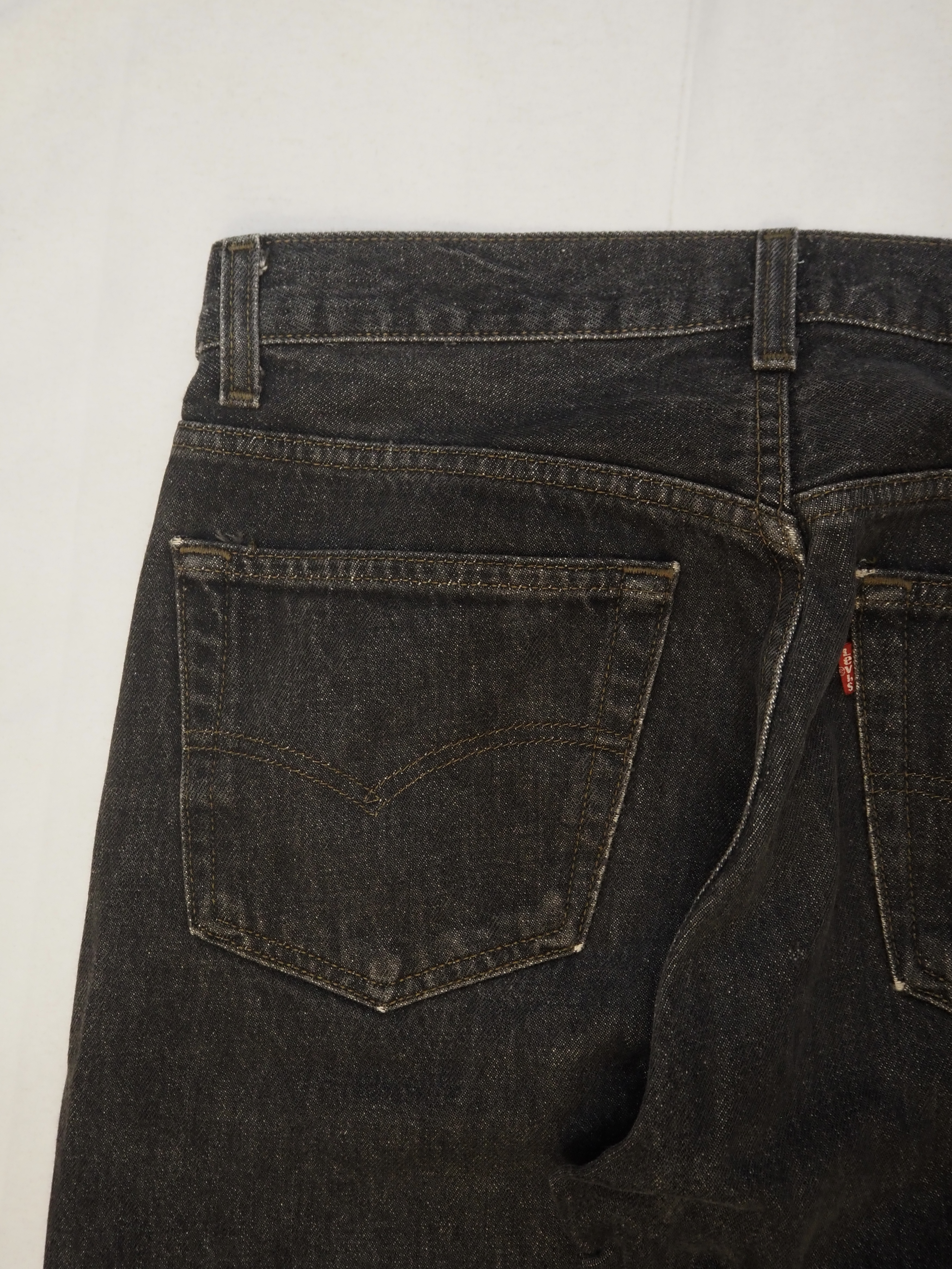 90’s Levi’s 501 Black Denim “先染め" "アメリカ製" の画像 15