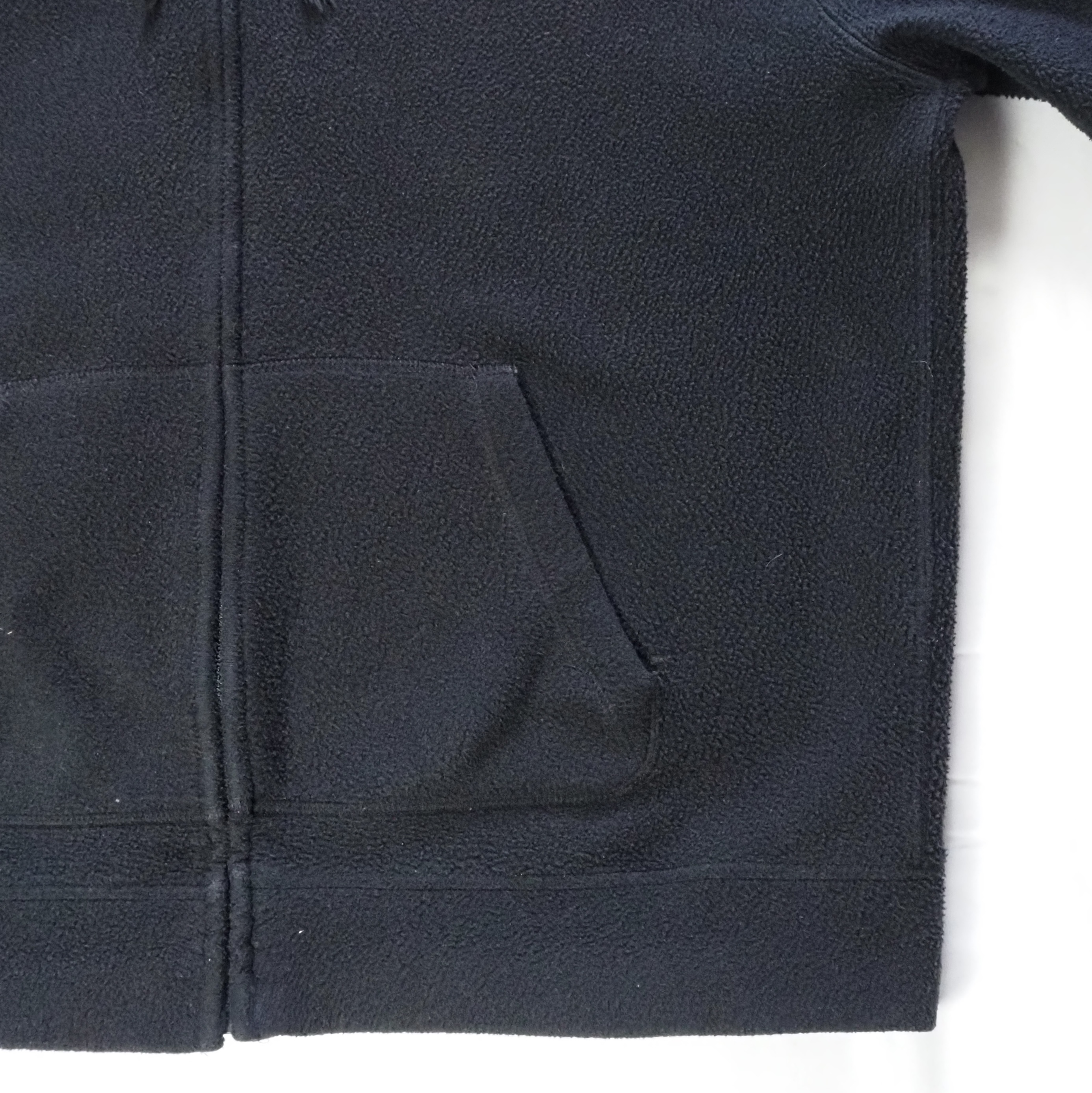 90’s Ralph Lauren フリースジップフーディ ブラック Lサイズ の画像 6