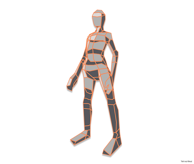 【Rez Infinite】ピンバッジ(Level 03 Player Form) - 画像1