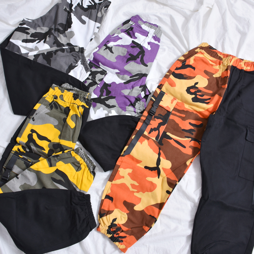 カモフラドッキングカーゴパンツ Volcan Aphrodite