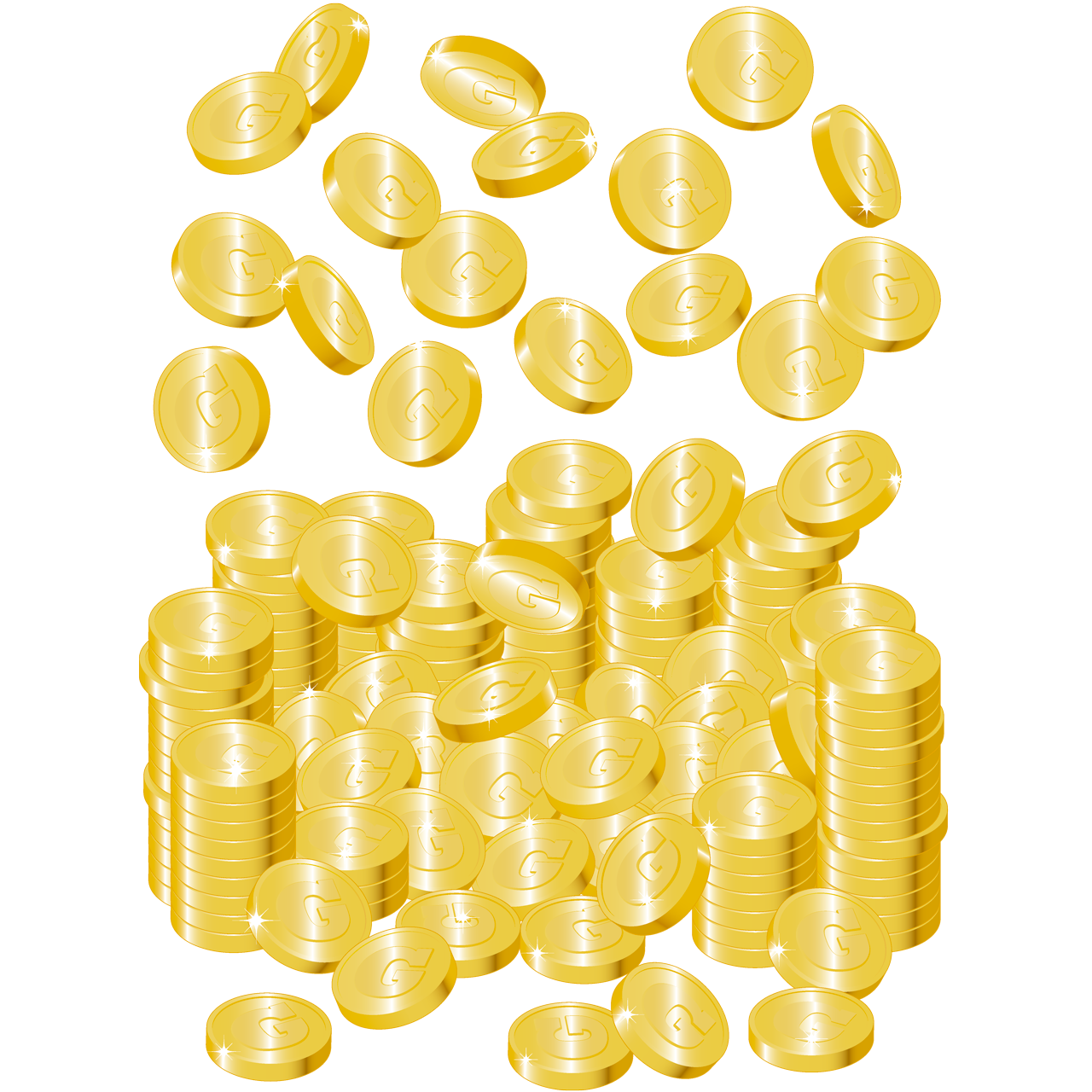 山積みになった金貨 Sozaido