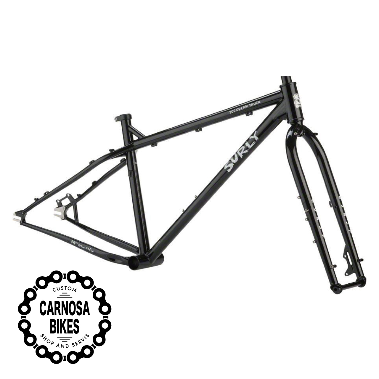 Surly Ice Cream Truck Frame Set アイスクリームトラック フレームセット 26インチ Black Mサイズ マウンテンバイク Bmx自転車ショップ Carnosa Bikes Surly Ice Cream Truck Frame Set アイスクリームトラック フレームセット 26インチ Black Mサイズ マウンテンバイク Bmx自転車ショップ Carnosa Bikes