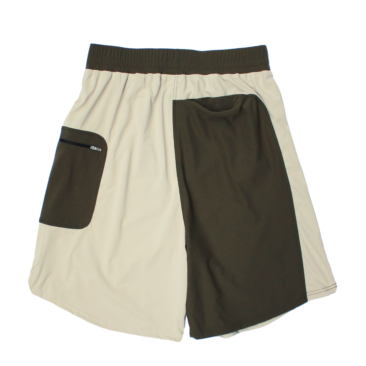 LOGO street shorts <Khaki×Beige> - 画像2