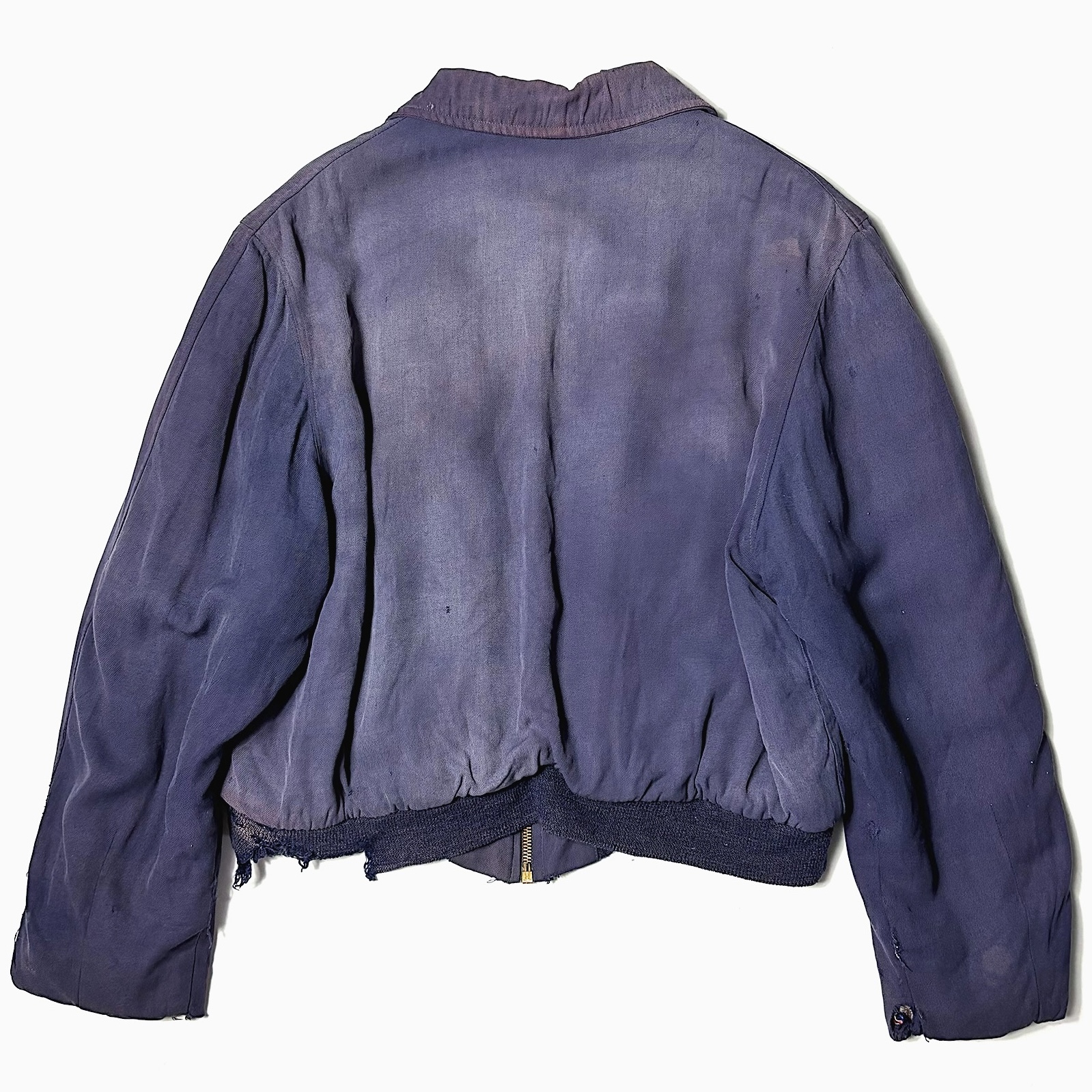 Vintage 40～50's【Gean Edwards】Grunge Rayon Gabardine Jacket の画像 2