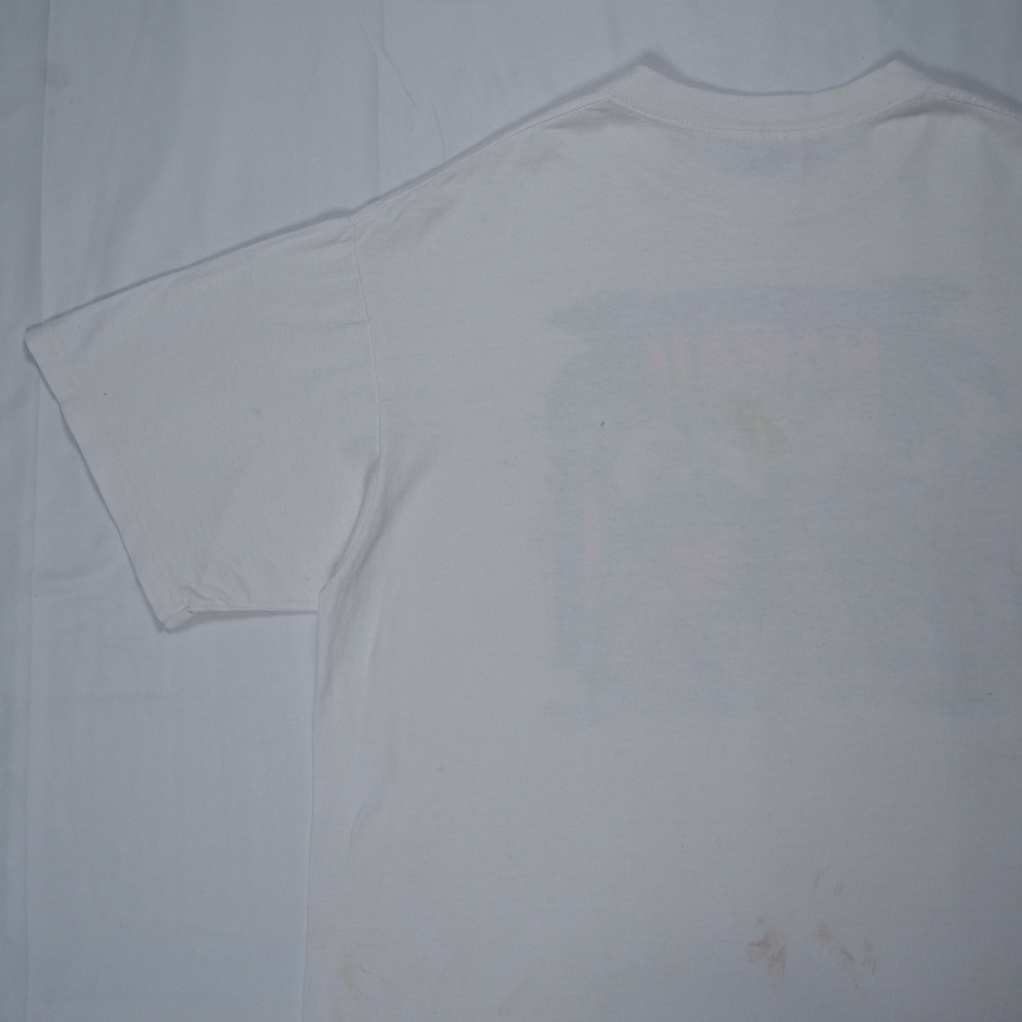 90’s Hawaii スーベニアTシャツ XLサイズ ホワイト 袖裾シングルステッチ の画像 14