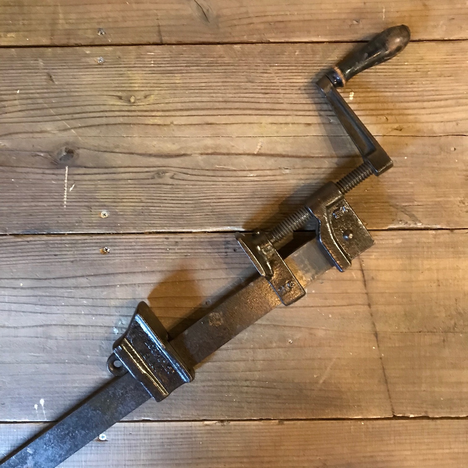 1907's Antique Bar Clamp "Taylor's" oddment store /vintage・antique