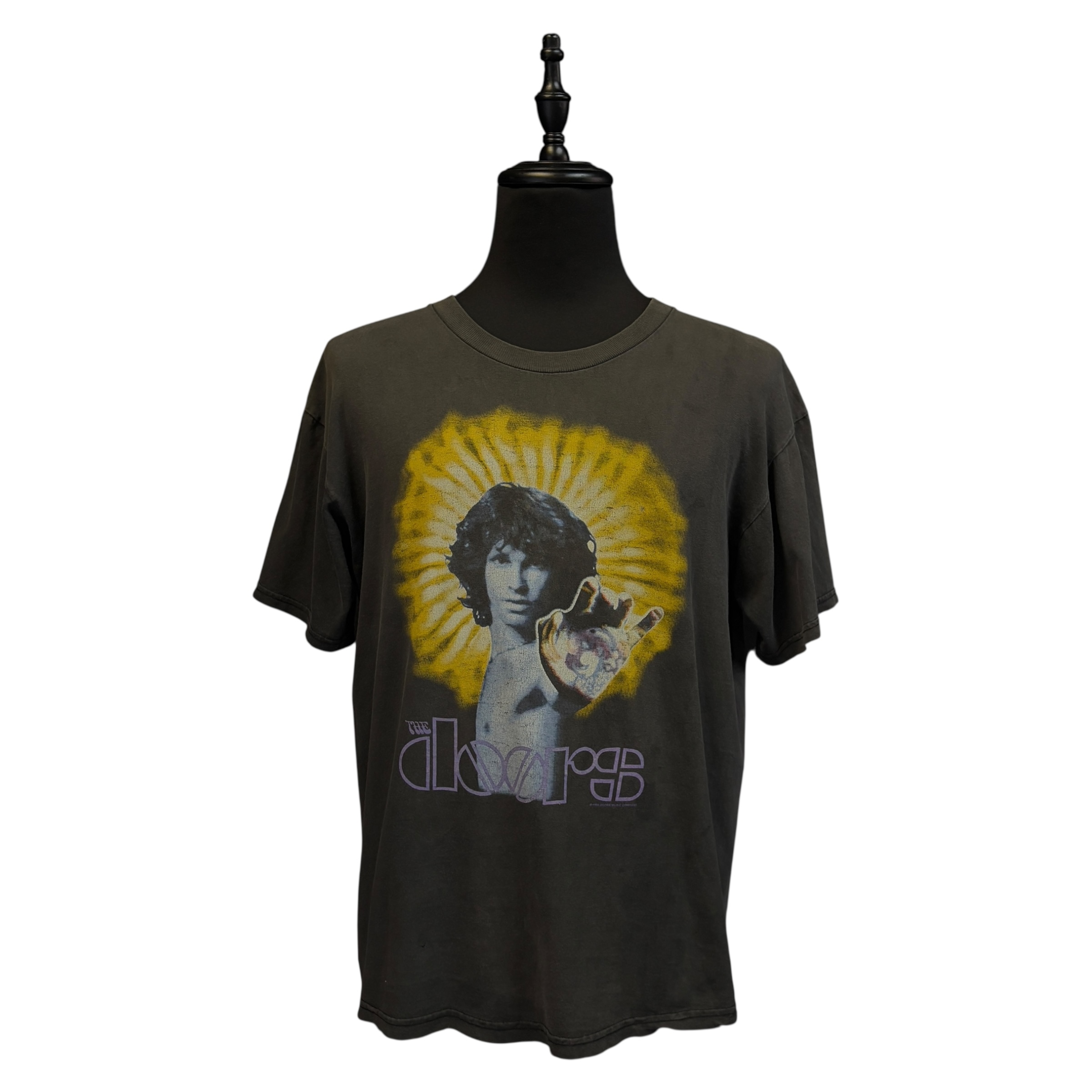 【THE DOORS】ドアーズ ジムモリソン Sunburst Hand Palm Vintage Tシャツ L